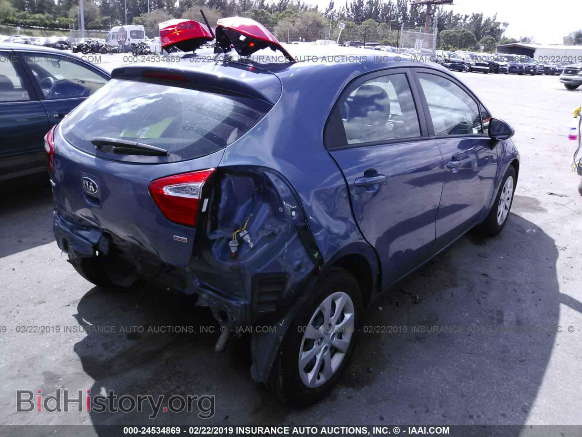 2016 KIA RIO - VIN: KNADM5A33G6579288 - Фото 4