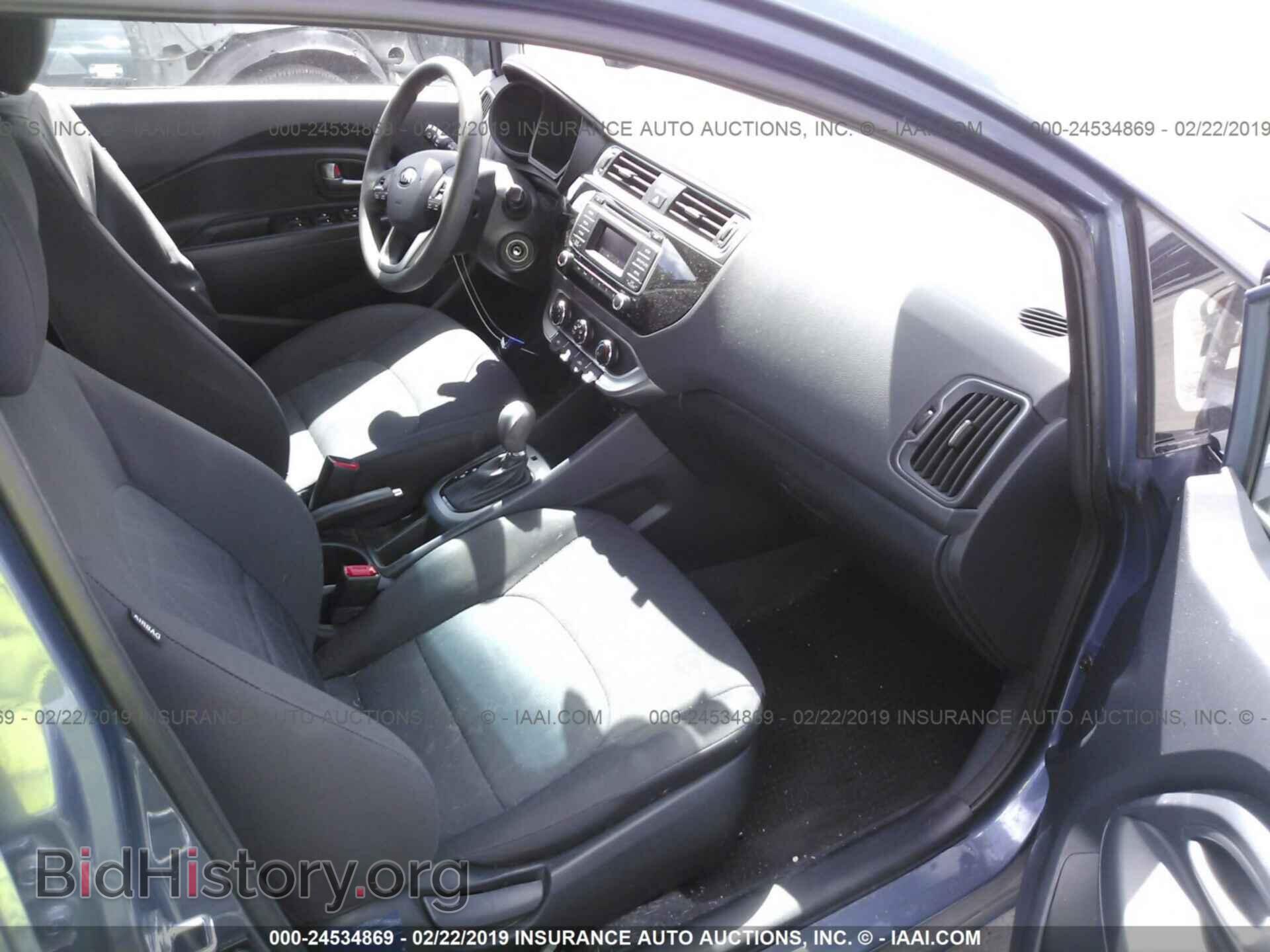 2016 KIA RIO - VIN: KNADM5A33G6579288 - Фото 5