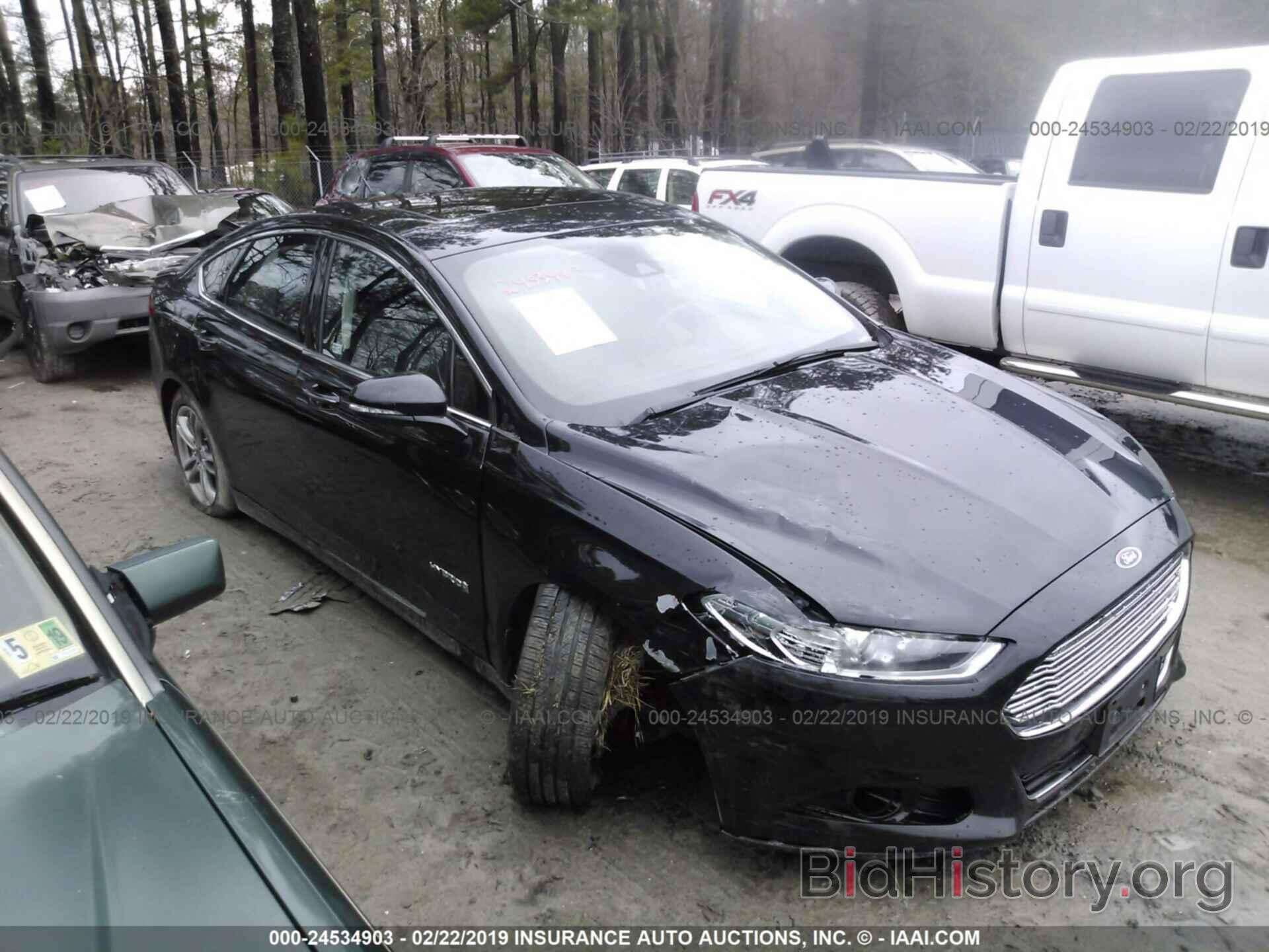 Photo 3FA6P0RU7FR178448 - FORD FUSION 2015