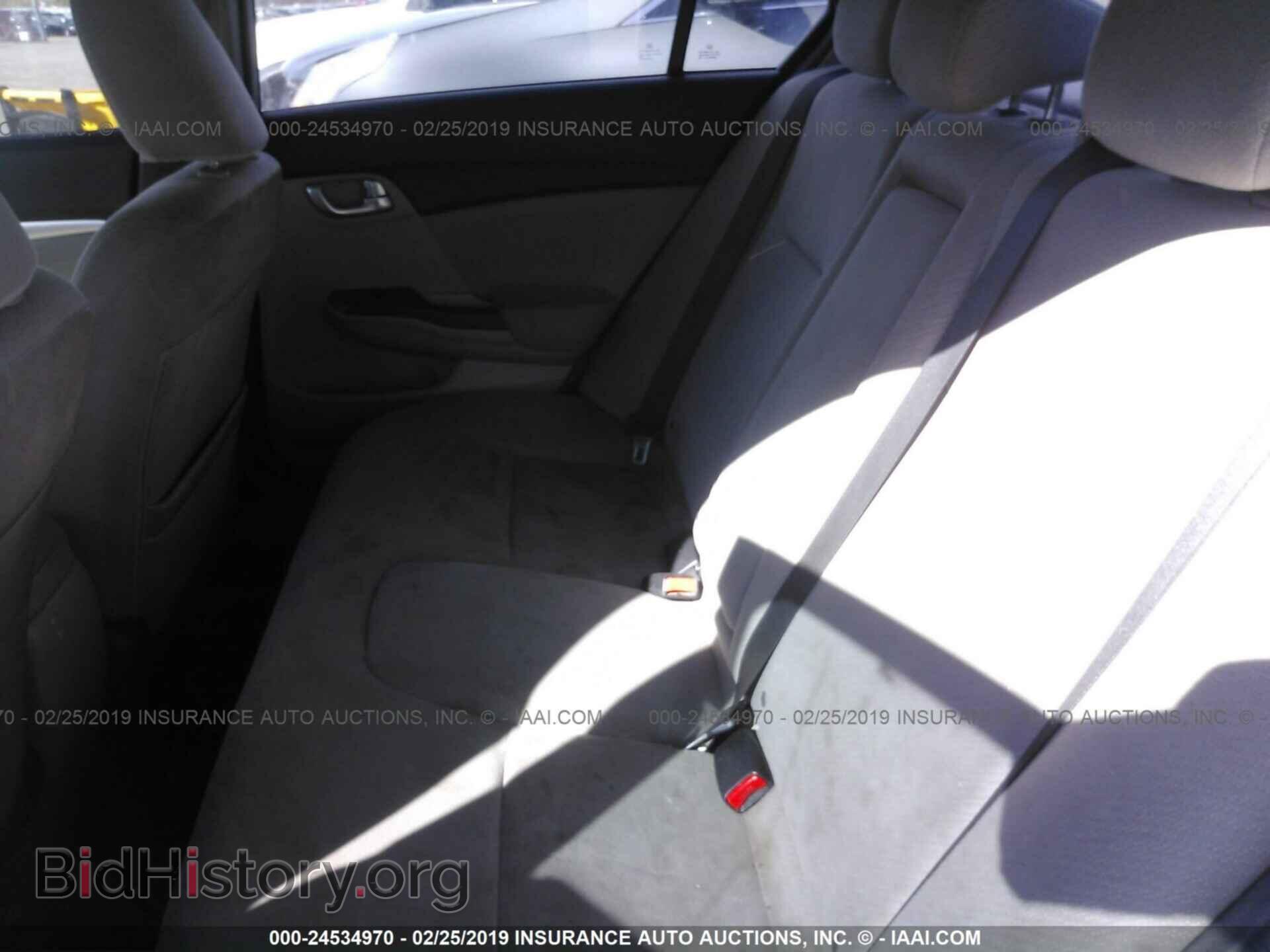 2013 HONDA CIVIC - VIN: 19XFB2F86DE098171 - Фото 8