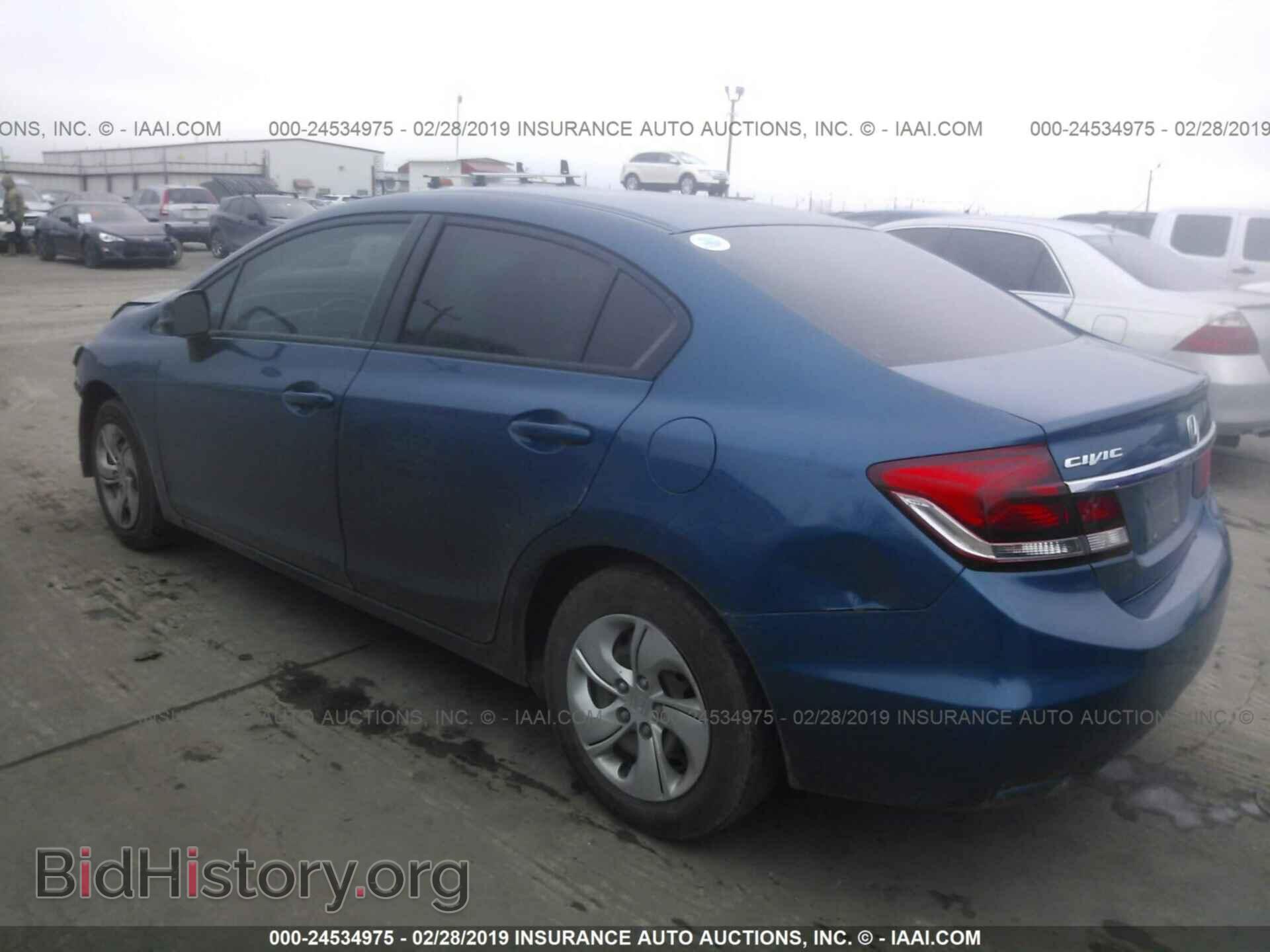2013 HONDA CIVIC - VIN: 2HGFB2F5XDH598247 - Фото 3