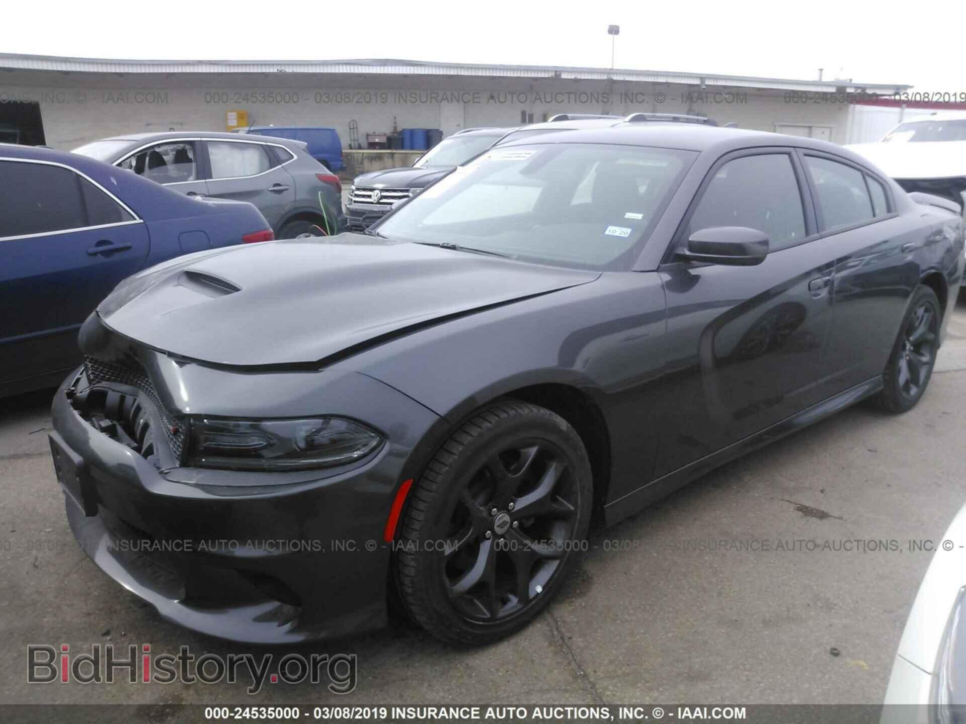 2019 DODGE CHARGER - VIN: 2C3CDXHG7KH535244 - Фото 2