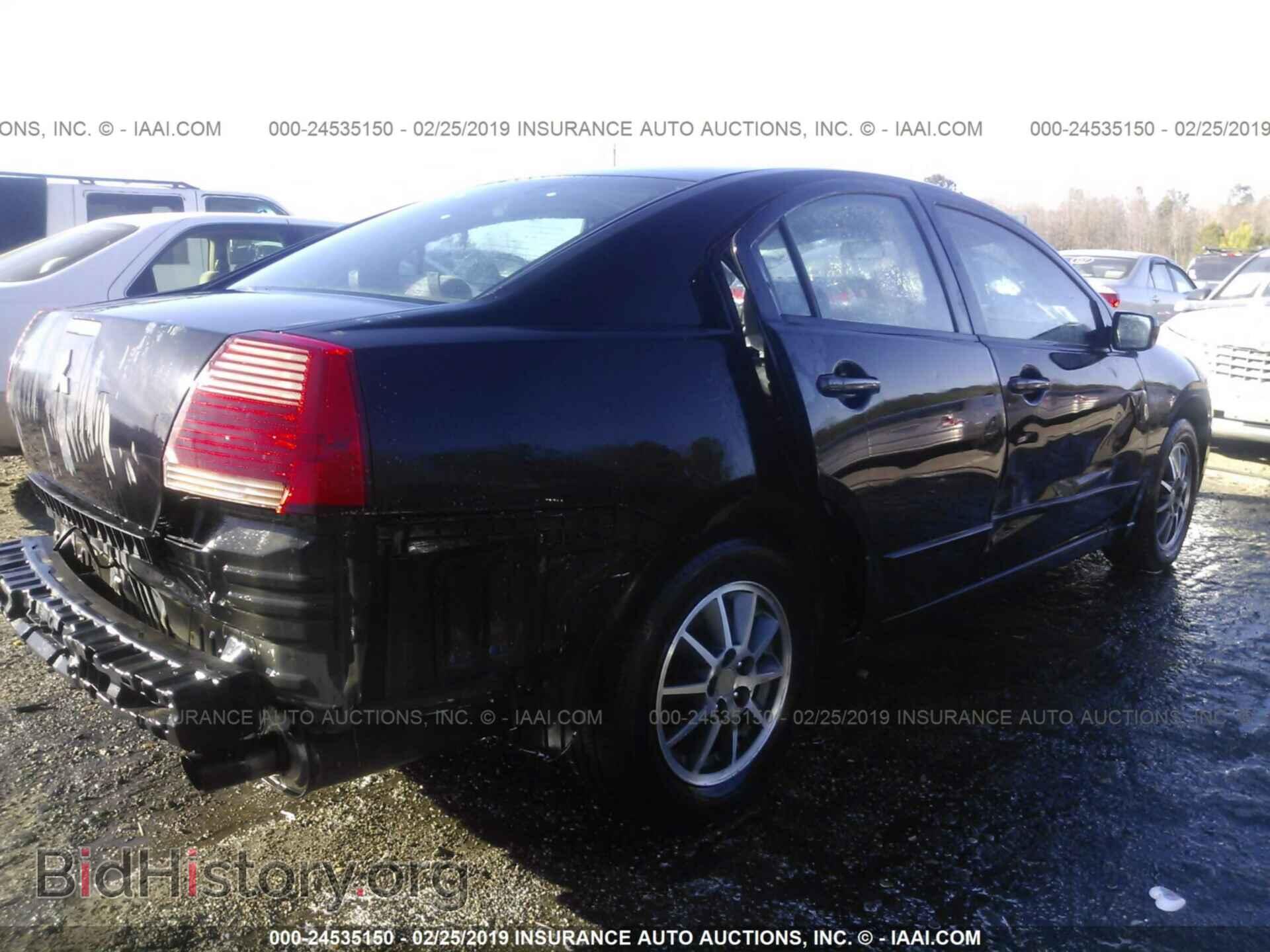 2004 MITSUBISHI GALANT - VIN: 4A3AB46F74E095762 - Фото 4