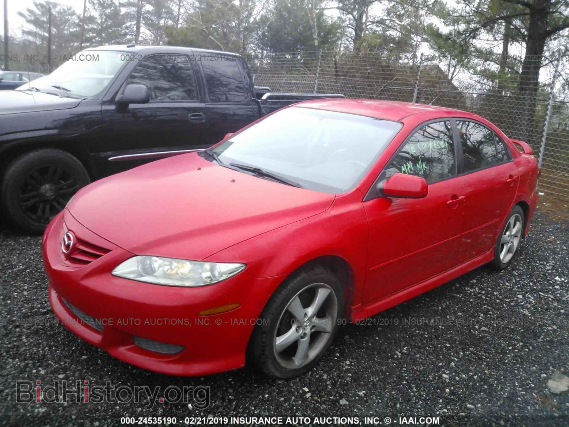 2005 MAZDA 6 - VIN: 1YVHP84C155M07413 - Фото 2
