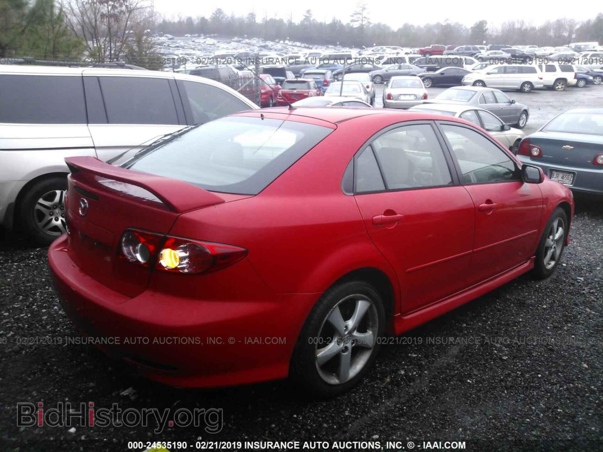 2005 MAZDA 6 - VIN: 1YVHP84C155M07413 - Фото 4