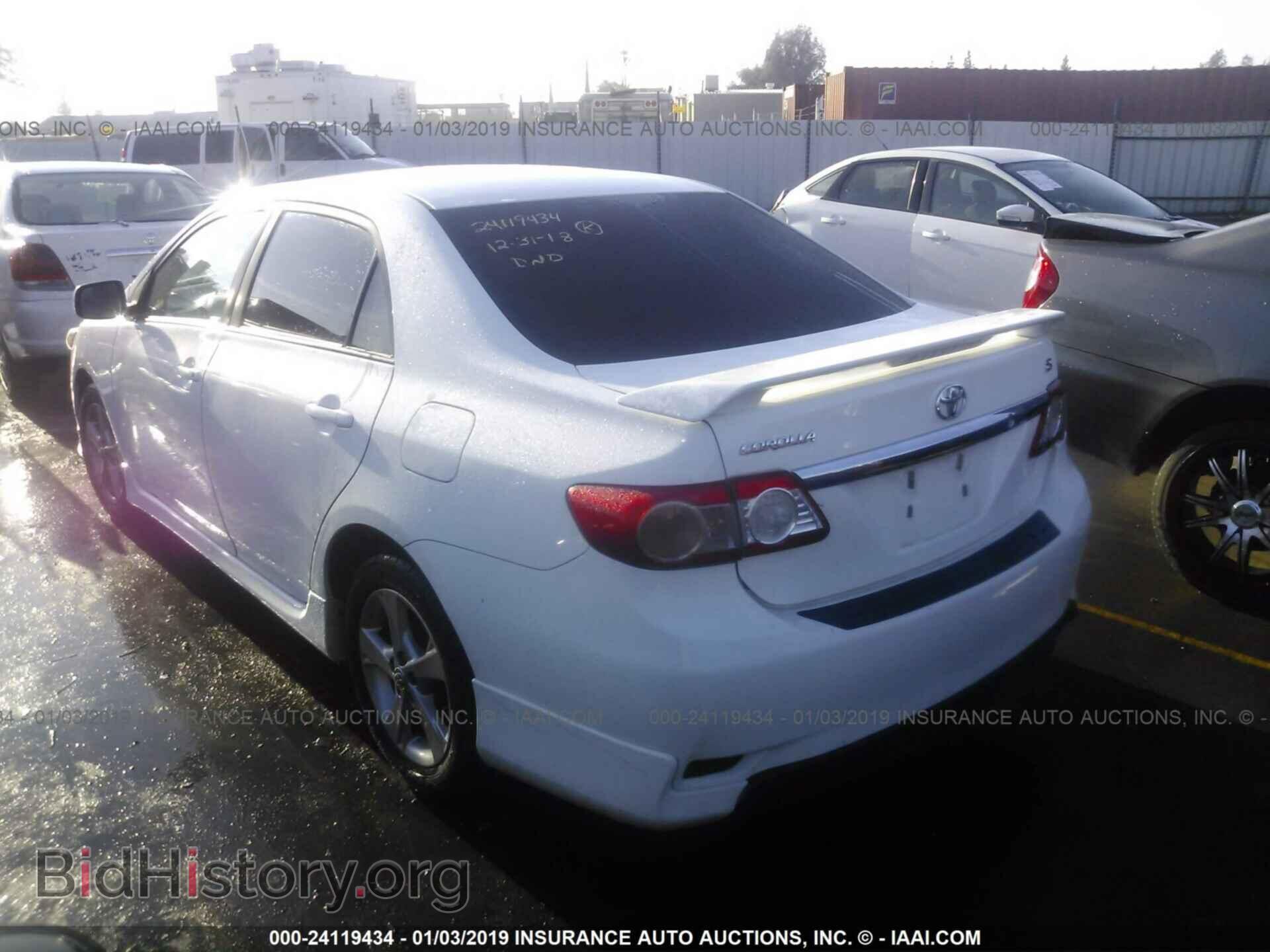 2012 TOYOTA COROLLA - VIN: 5YFBU4EE6CP052347 - Фото 3