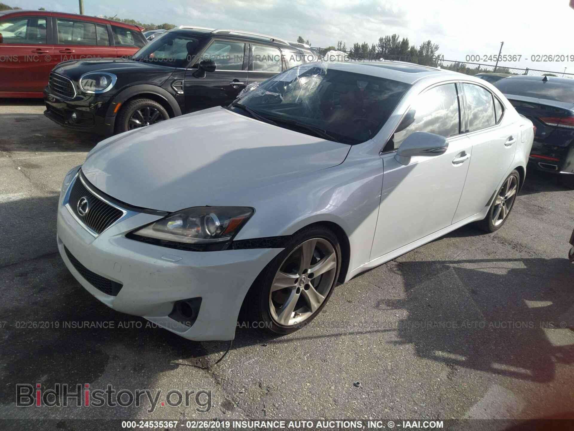 2011 LEXUS IS - VIN: JTHBE5C2XB5026100 - Photo 2