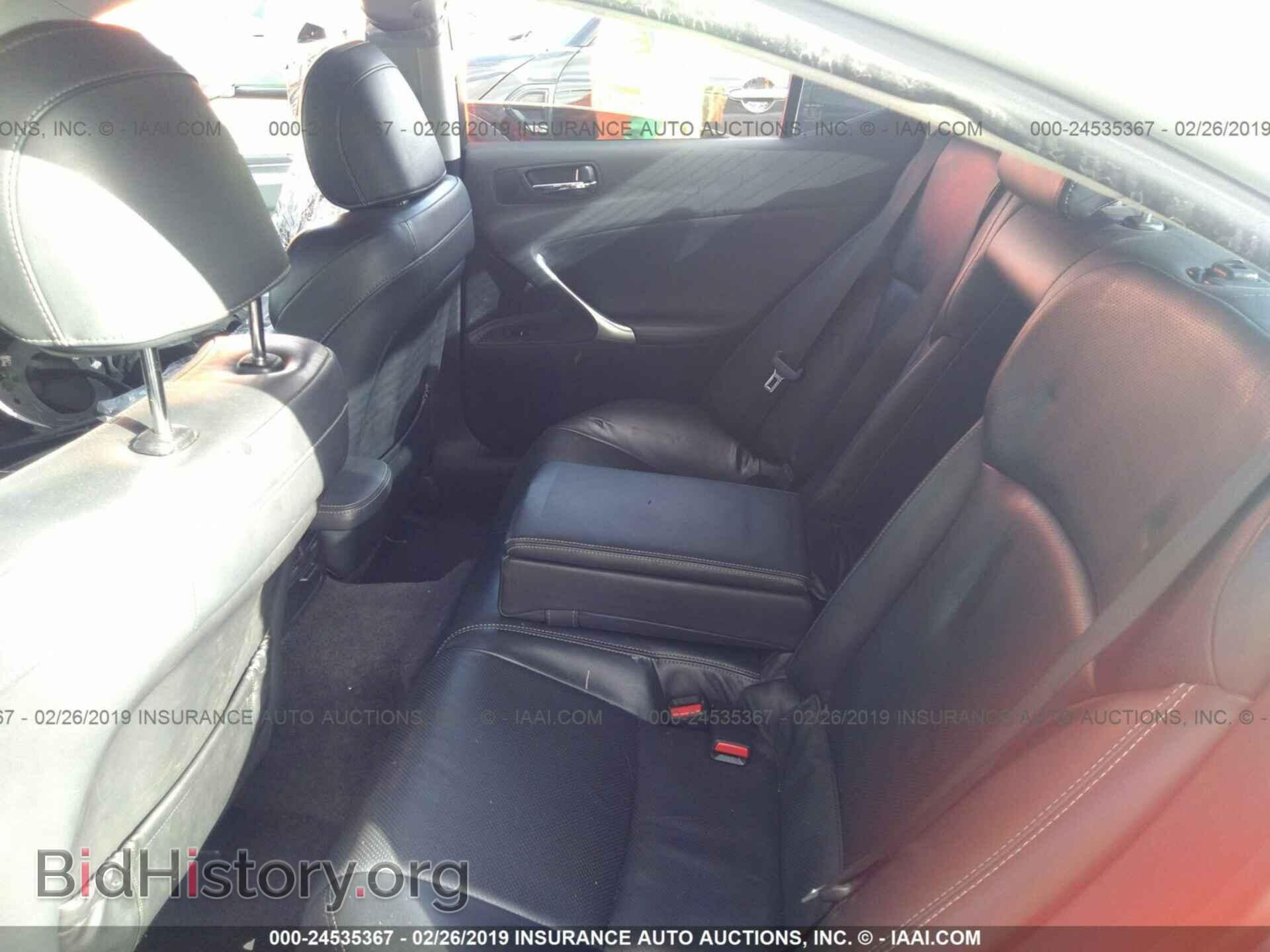 2011 LEXUS IS - VIN: JTHBE5C2XB5026100 - Photo 8
