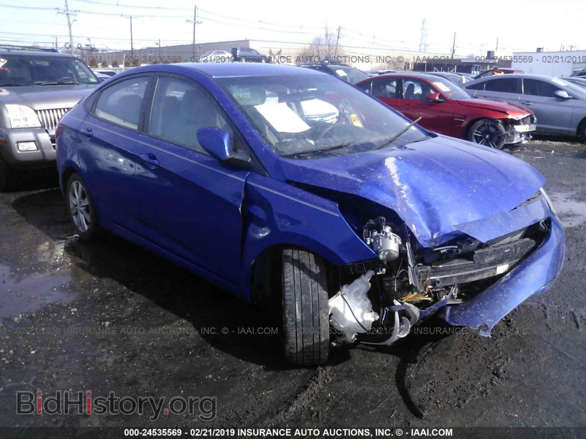 Photo KMHCU4AE6EU761789 - HYUNDAI ACCENT 2014