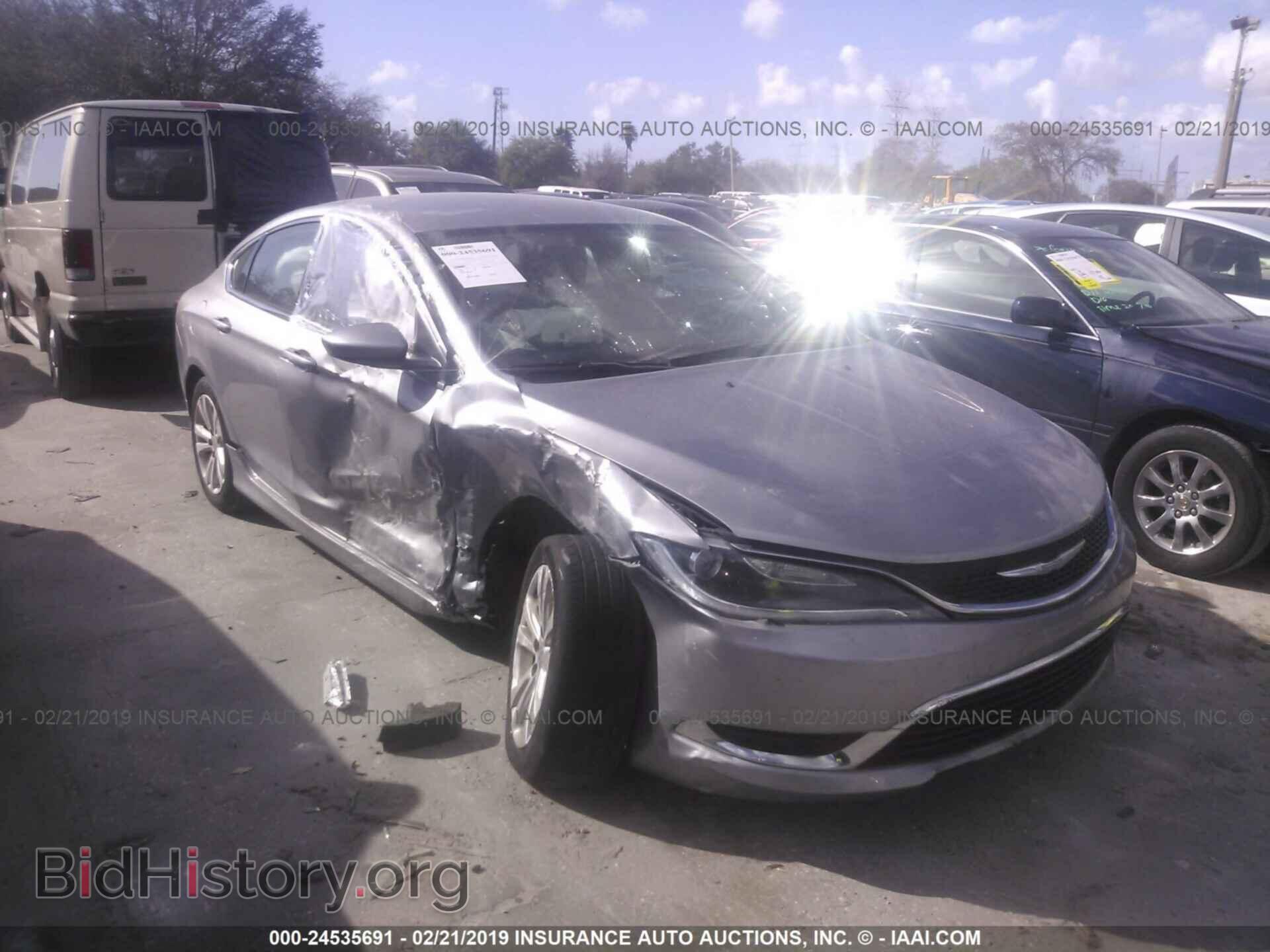 Фотография 1C3CCCAB9GN148932 - CHRYSLER 200 2016