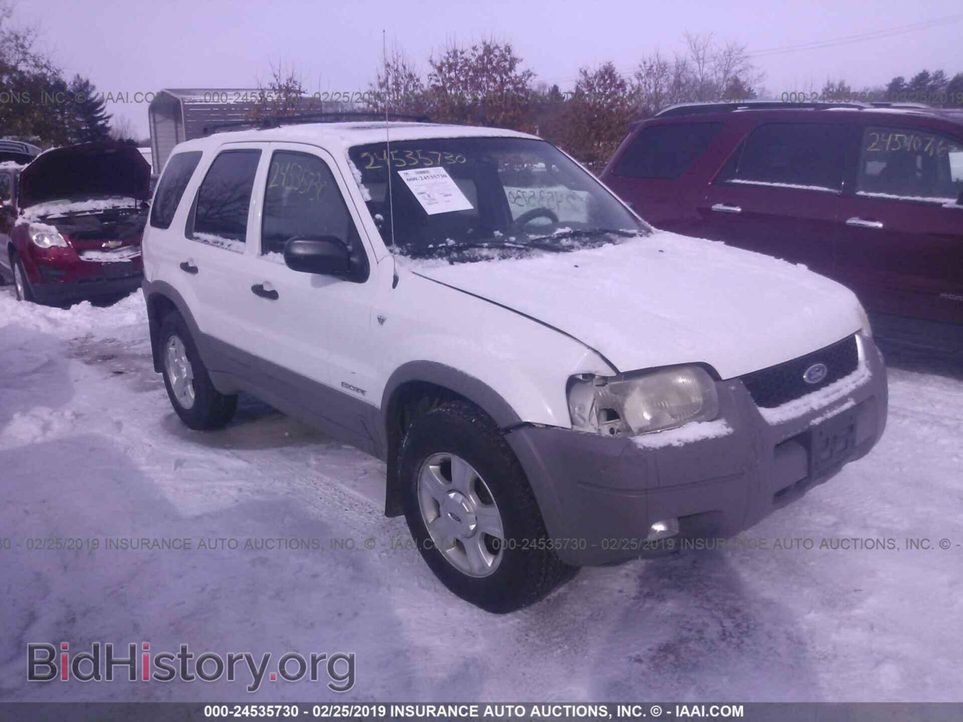 Фотография 1FMYU041X2KB13645 - FORD ESCAPE 2002