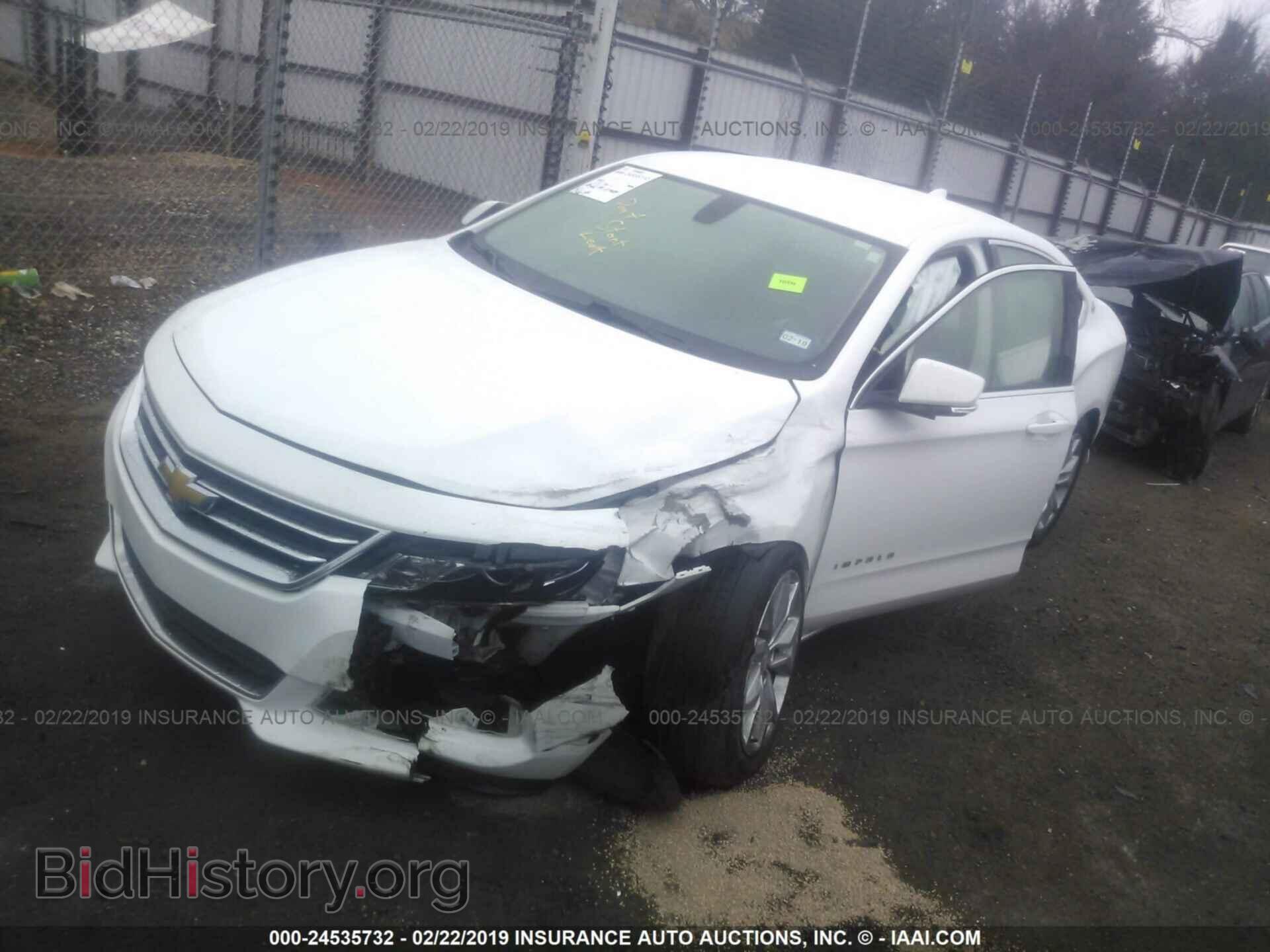 2017 CHEVROLET IMPALA - VIN: 2G1105SA1H9133562 - Фото 2