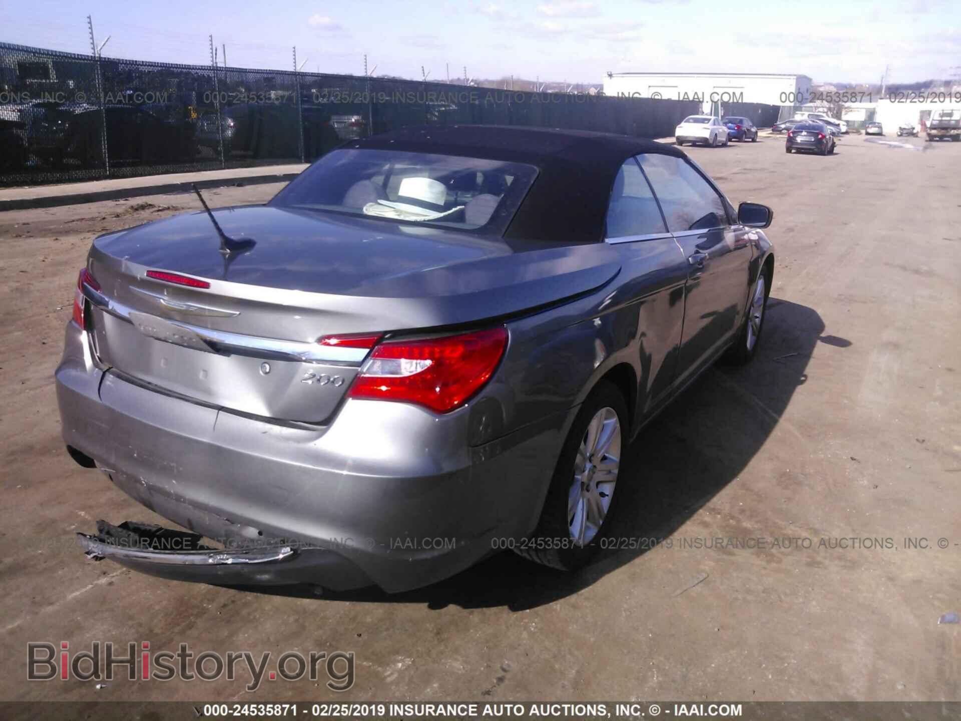 2012 CHRYSLER 200 - VIN: 1C3BCBEB7CN249221 - Фото 4