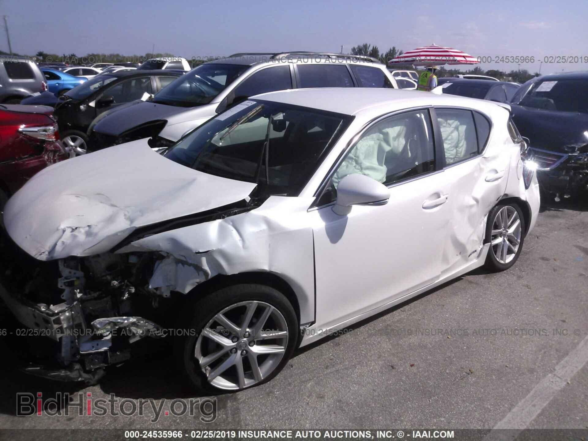 2017 LEXUS CT - VIN: JTHKD5BH1H2300237 - Фото 2