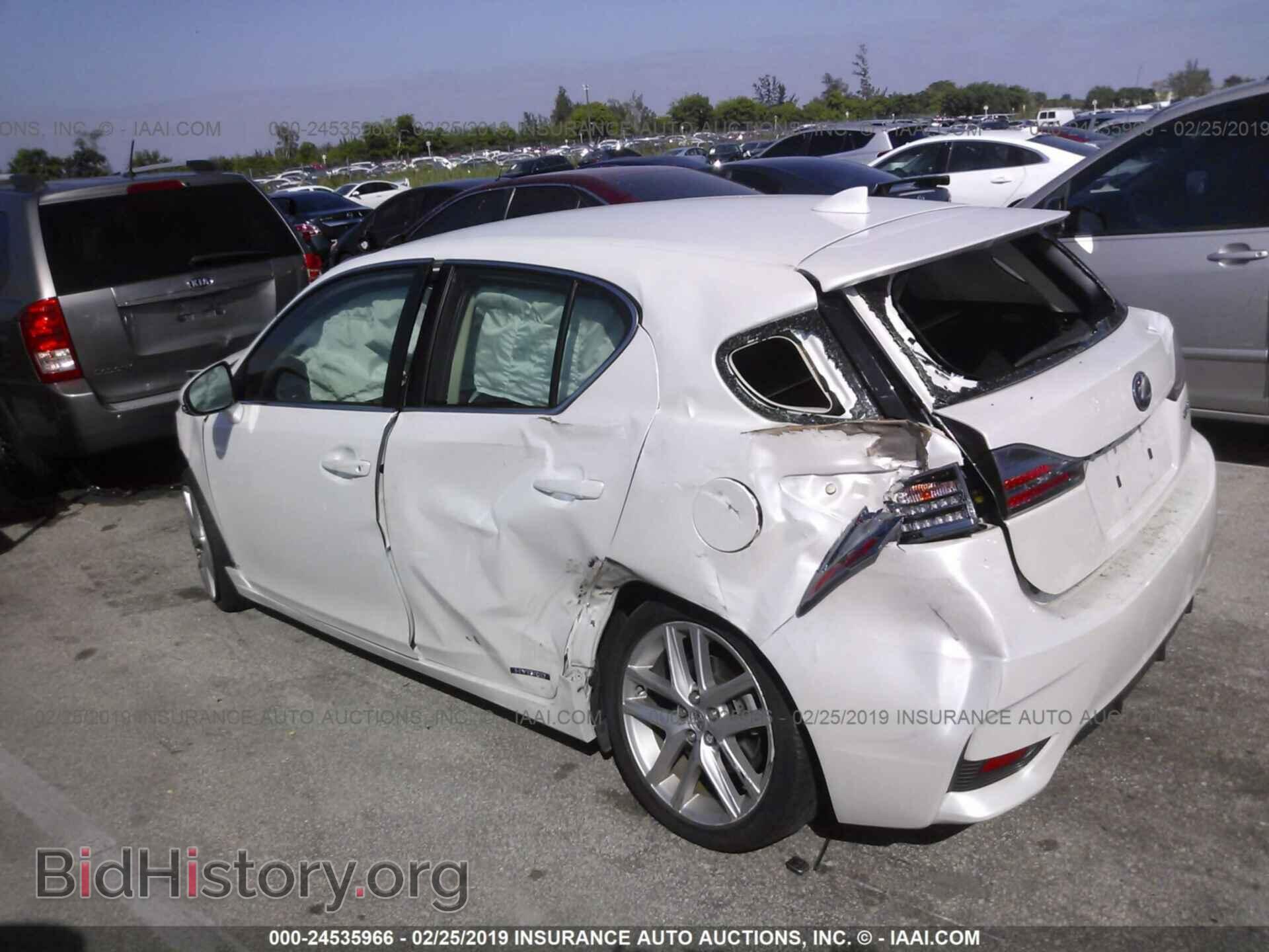 2017 LEXUS CT - VIN: JTHKD5BH1H2300237 - Фото 3