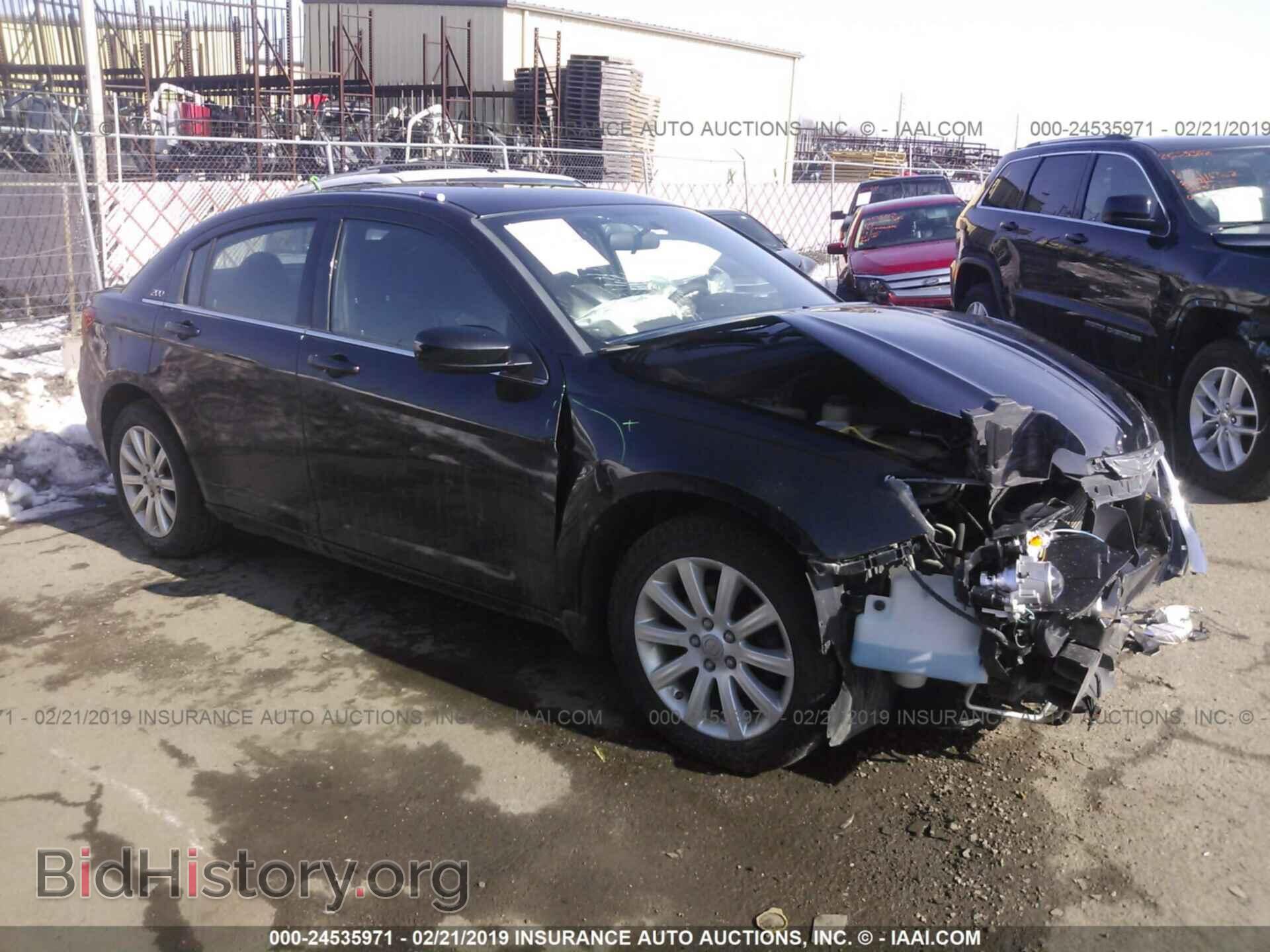 Фотография 1C3CCBBB9CN188818 - CHRYSLER 200 2012