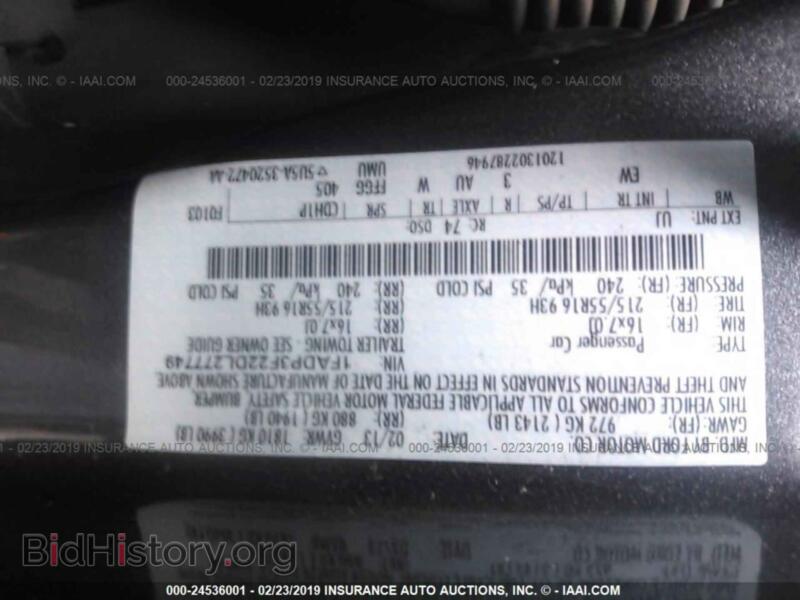 2013 Ford FOCUS (VIN 1FADP3F22DL277749) — фото 9 из 10