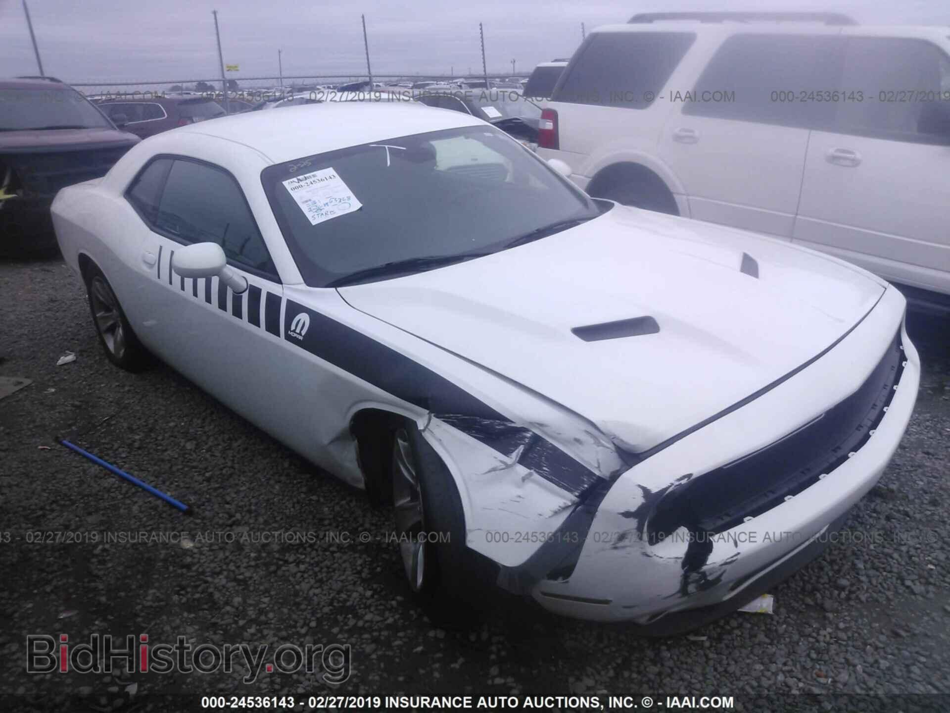 Фотография 2C3CDZAG5GH352907 - DODGE CHALLENGER 2016