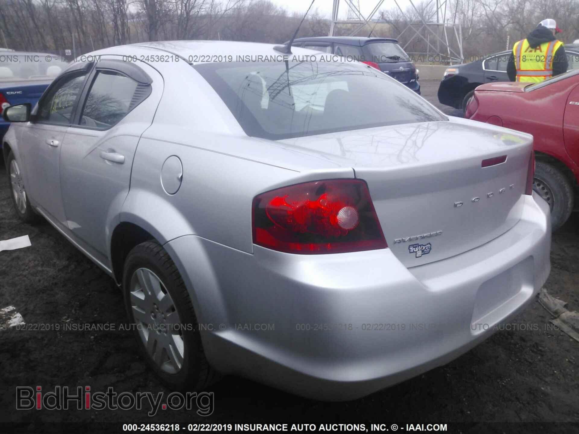 2011 DODGE AVENGER - VIN: 1B3BD4FB5BN546829 - Фото 3