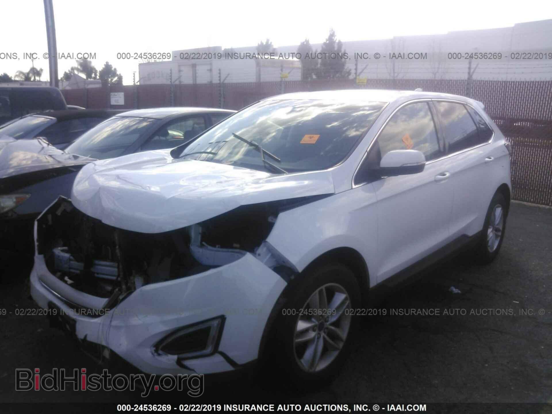 2016 FORD EDGE - VIN: 2FMPK3J90GBC59602 - Фото 2