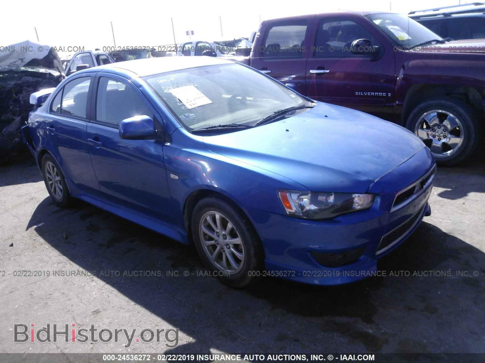 Photo JA32V2FW4CU007725 - MITSUBISHI LANCER 2012