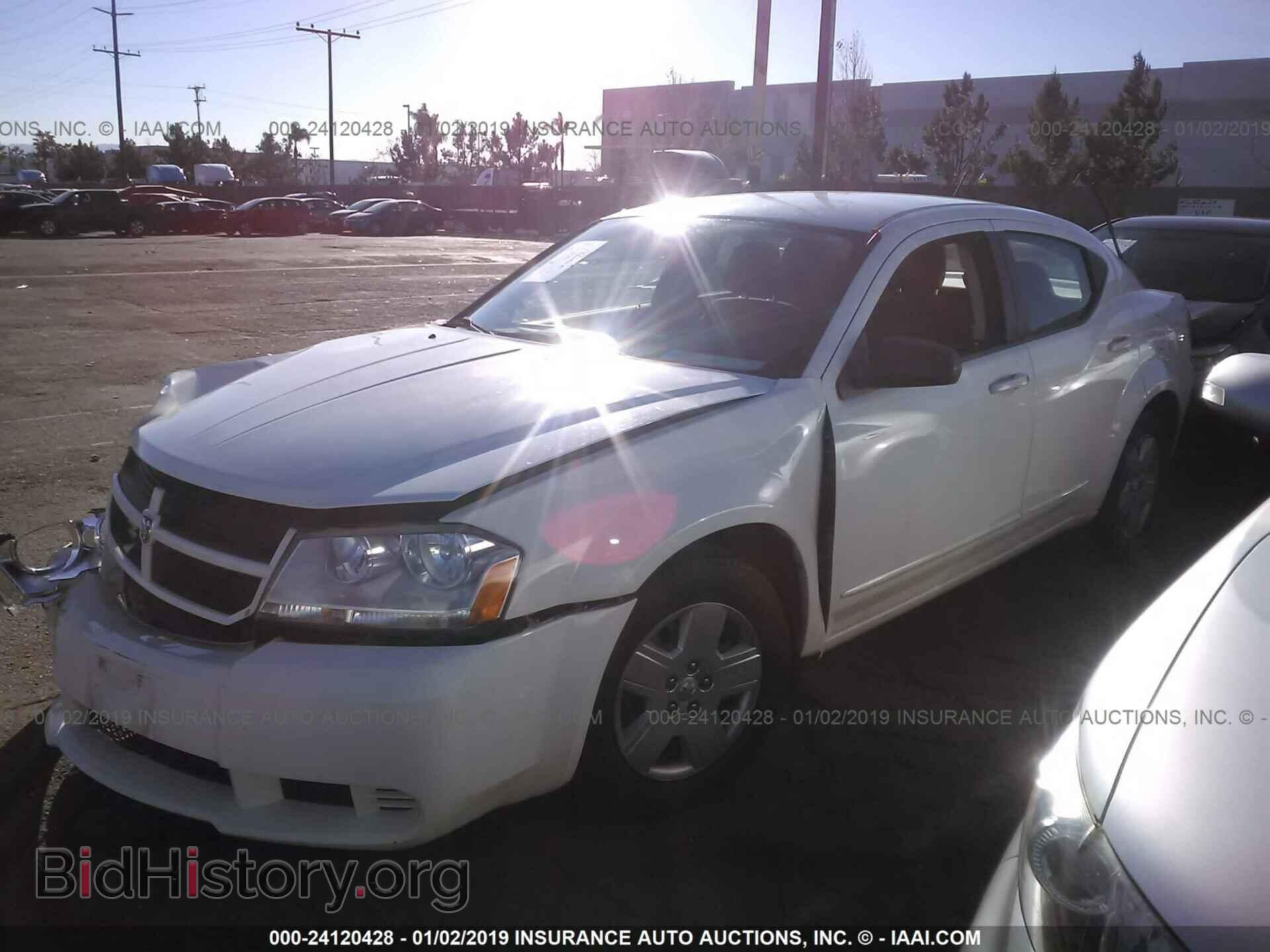 2010 DODGE AVENGER - VIN: 1B3CC4FB8AN186087 - Фото 2