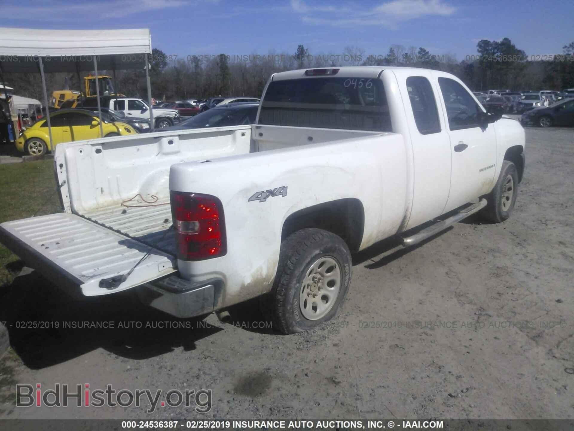 2007 CHEVROLET SILVERADO - VIN: 1GCEK19047E583582 - Фото 4