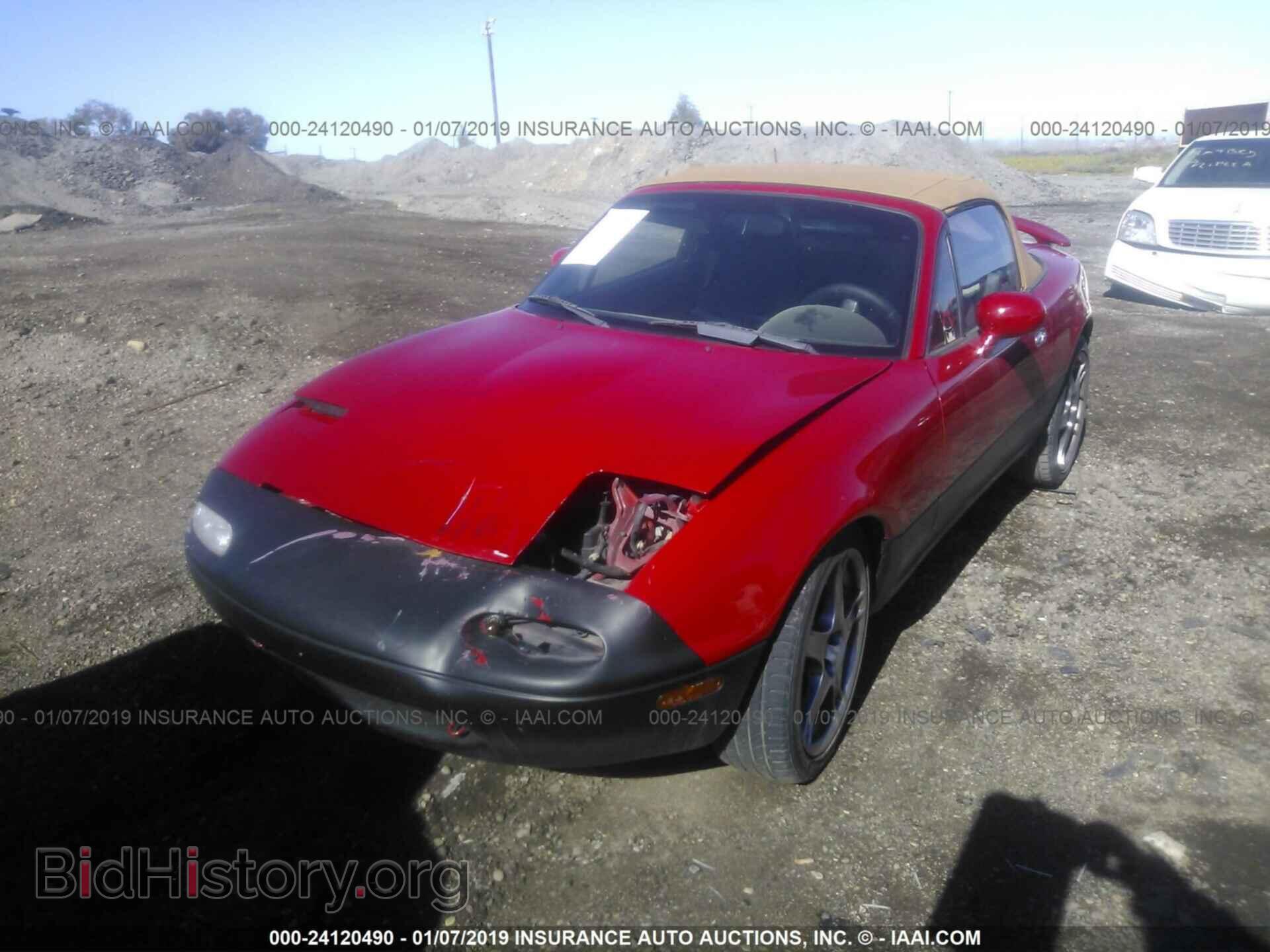 1993 MAZDA MX-5 MIATA - VIN: JM1NA351XP1401520 - Фото 2