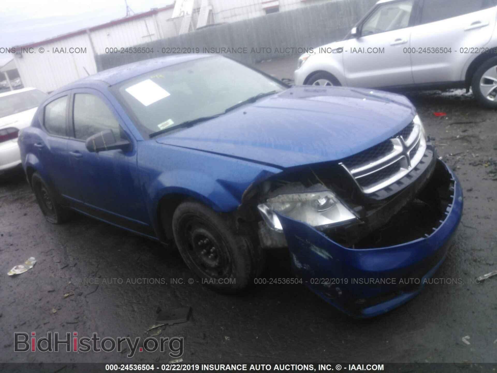 Photo 1C3CDZAB3CN285326 - DODGE AVENGER 2012