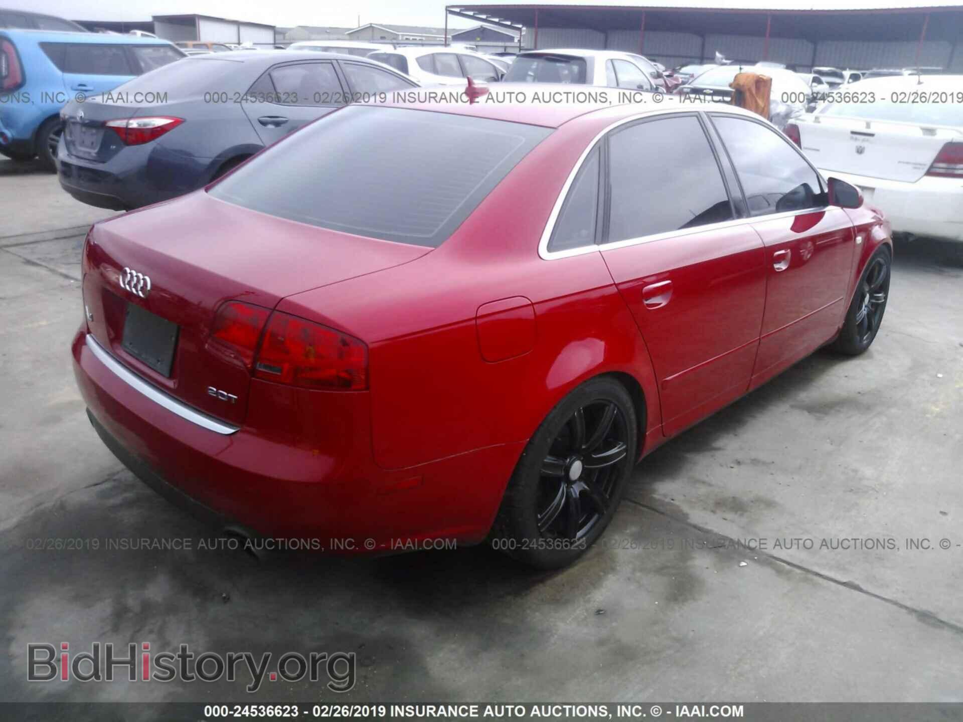 2007 AUDI A4 - VIN: WAUAF78E37A222402 - Фото 4