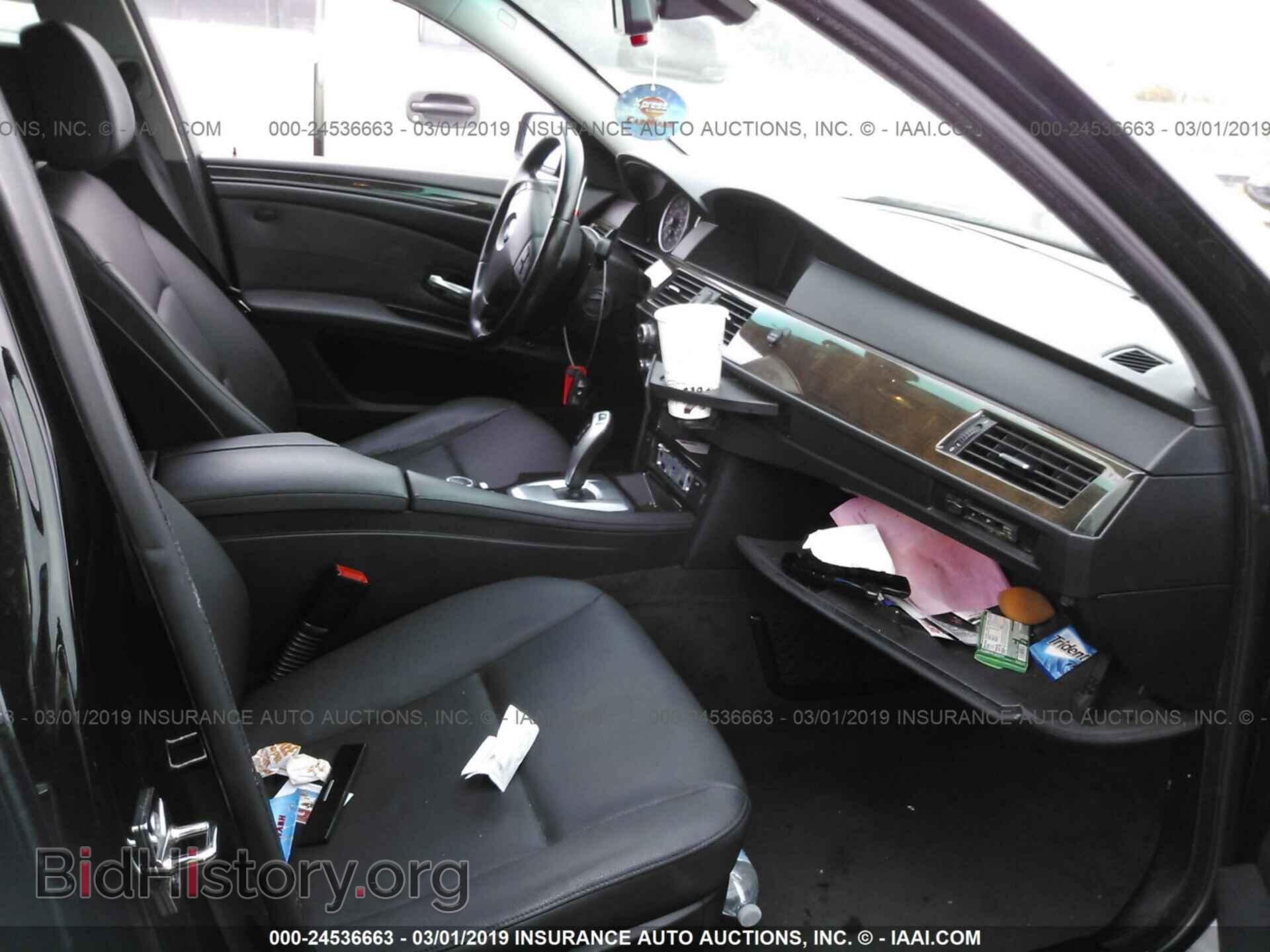 2009 BMW 528 - VIN: WBANU53509C118136 - Фото 5