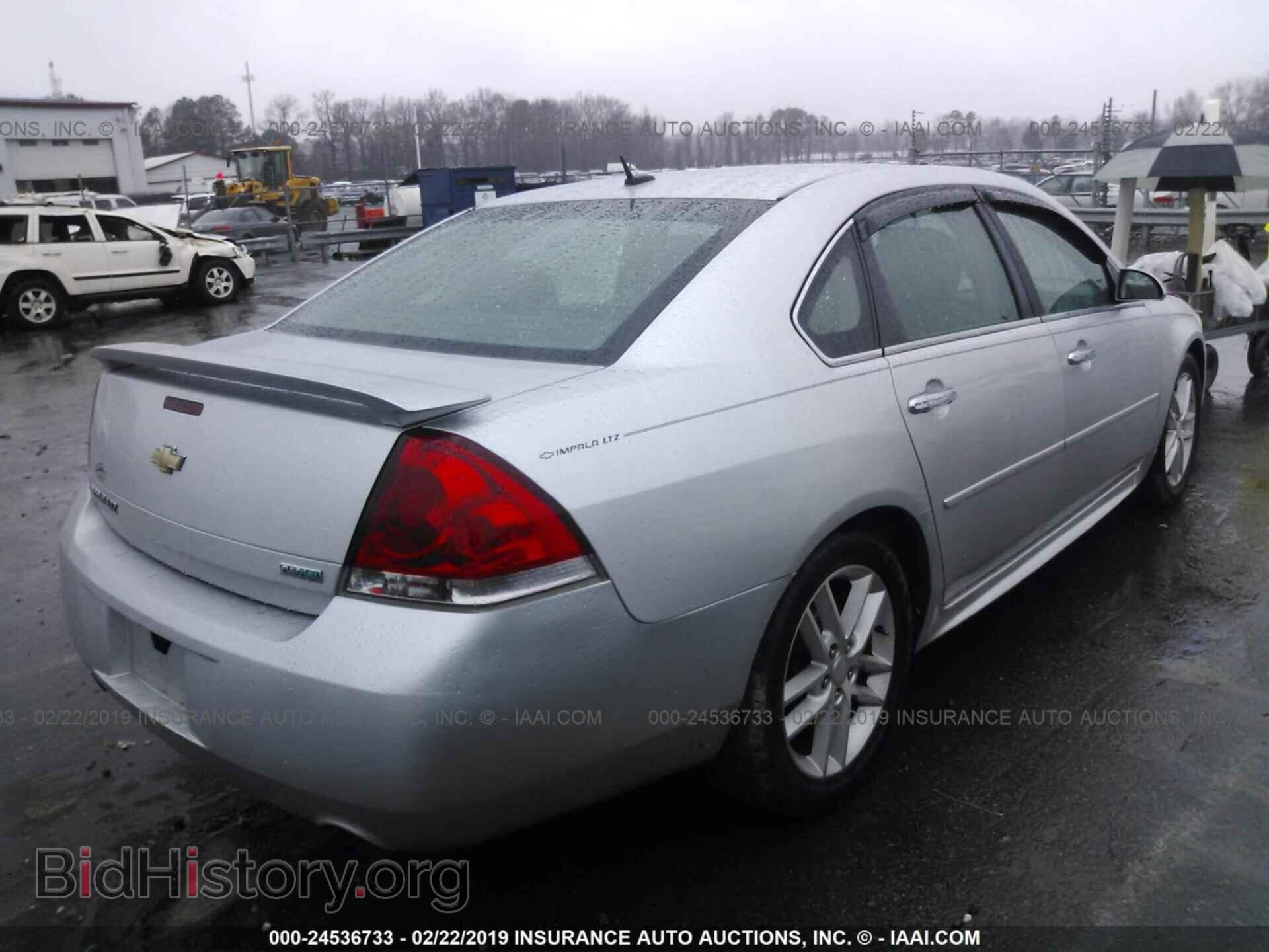 2013 CHEVROLET IMPALA - VIN: 2G1WC5E38D1101596 - Фото 4
