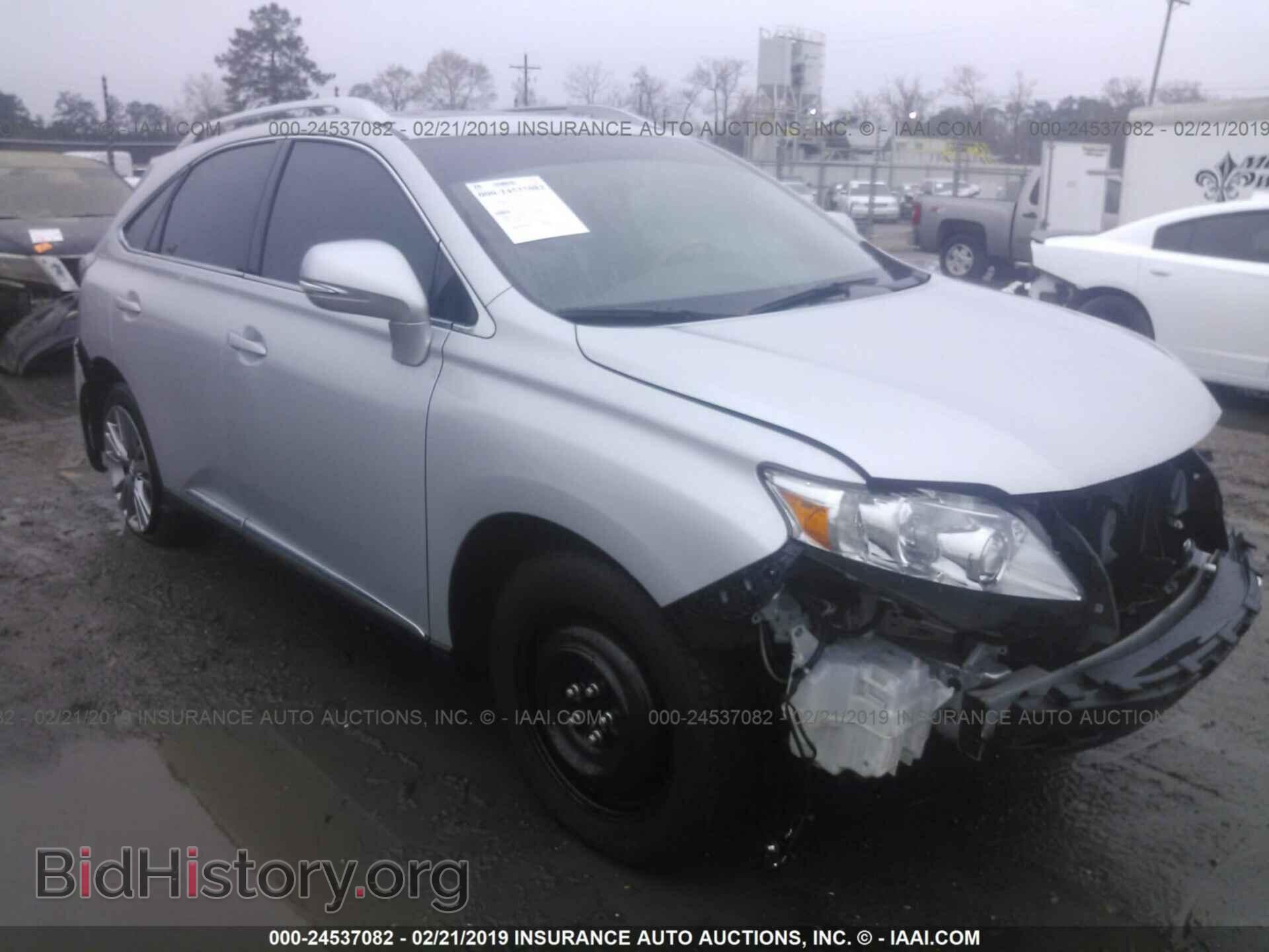 Photo 2T2ZK1BA2CC068027 - LEXUS RX 2012