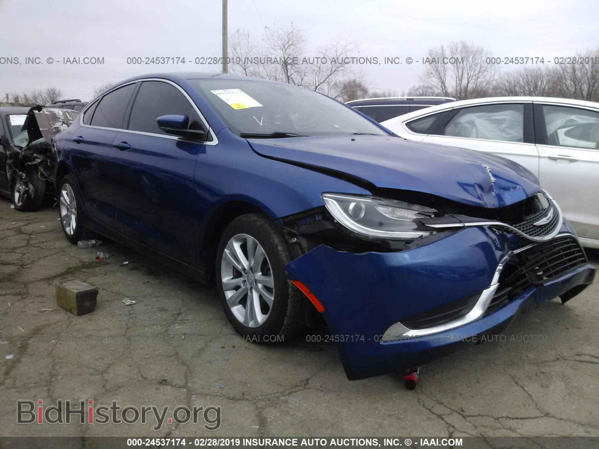 Photo 1C3CCCAB3FN582374 - CHRYSLER 200 2015