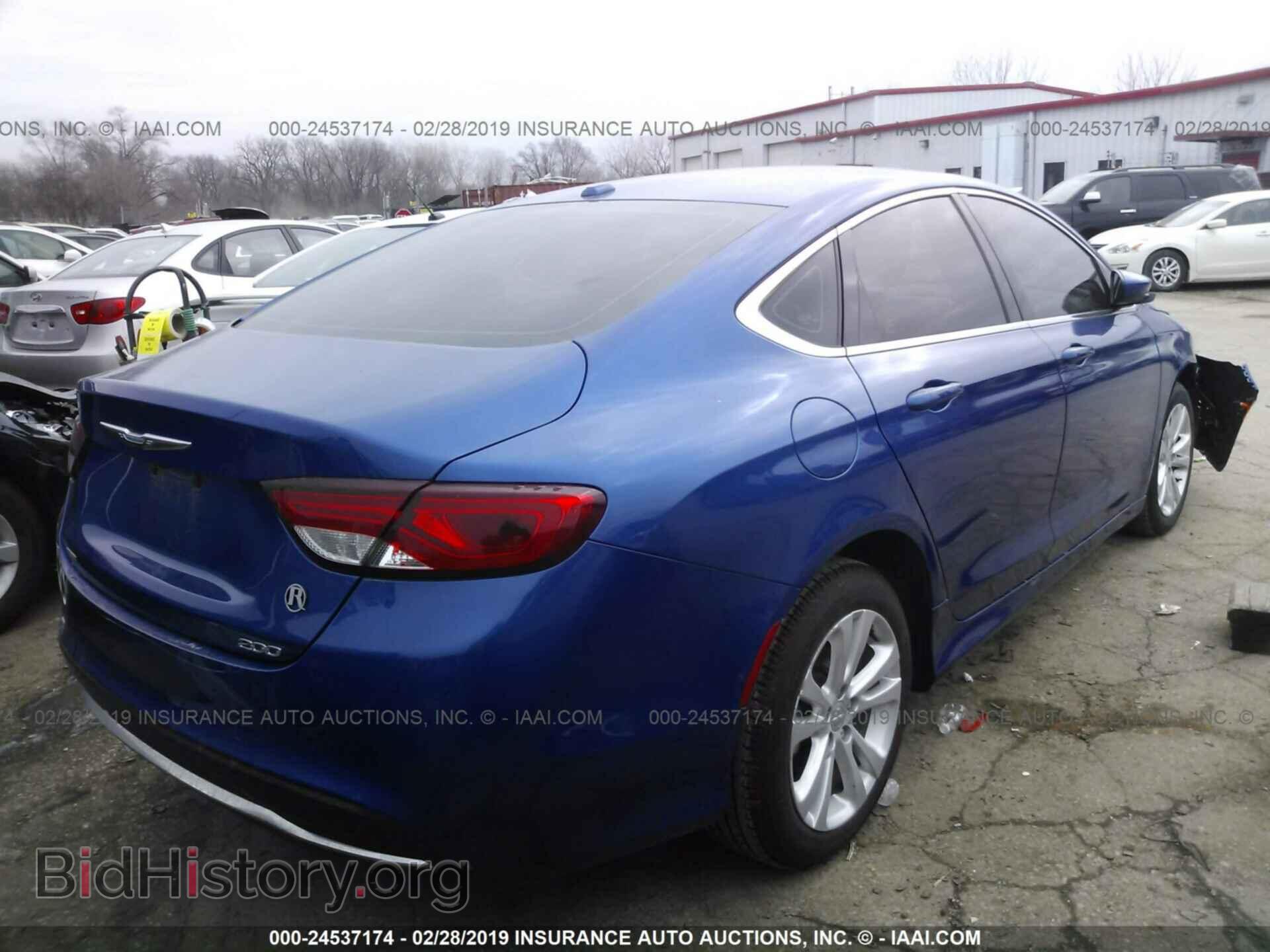 2015 CHRYSLER 200 - VIN: 1C3CCCAB3FN582374 - Фото 4