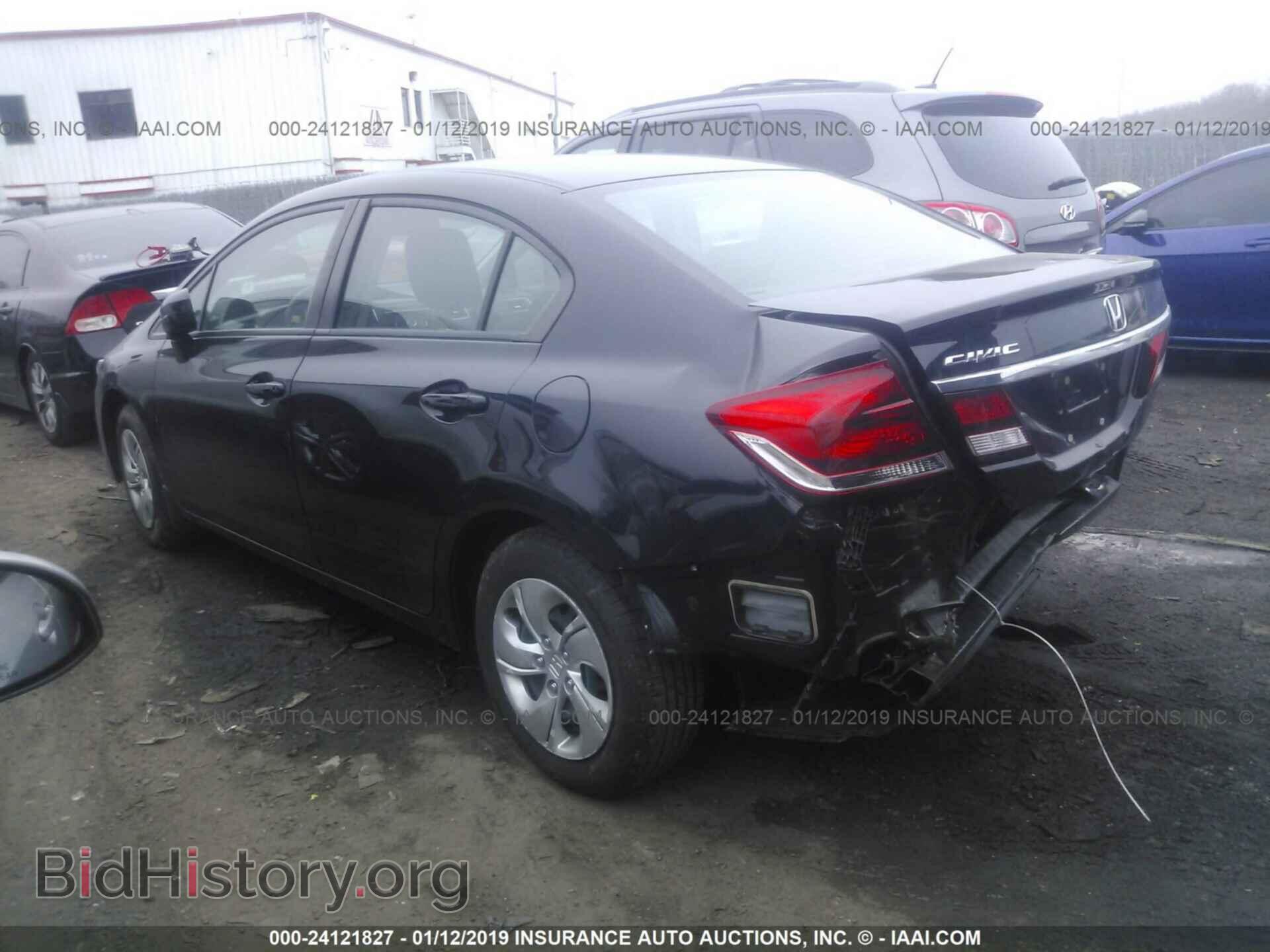 2014 HONDA CIVIC - VIN: 19XFB2E54EE046532 - Фото 3