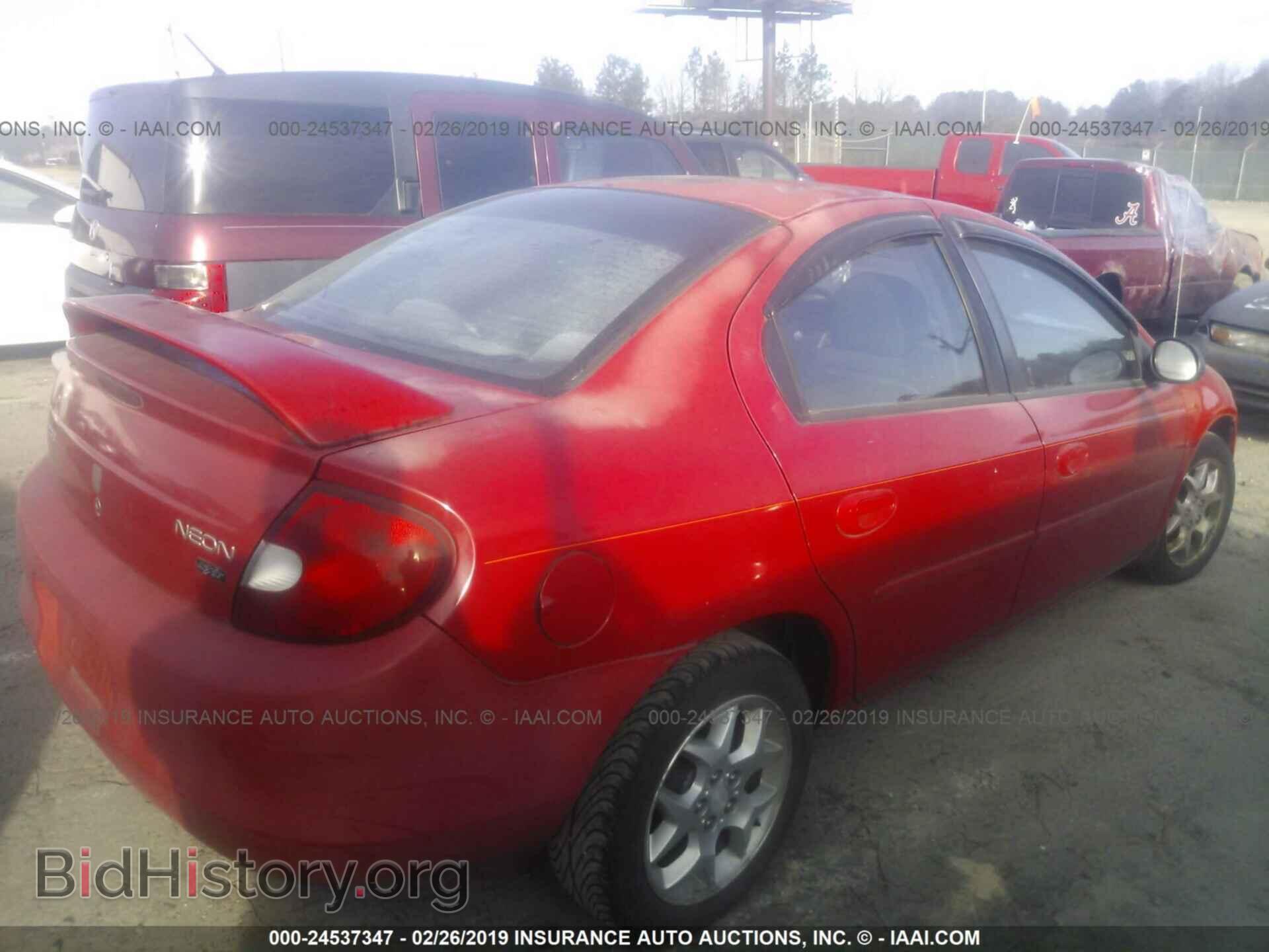 2002 DODGE NEON - VIN: 1B3AS56C22D592382 - Фото 4