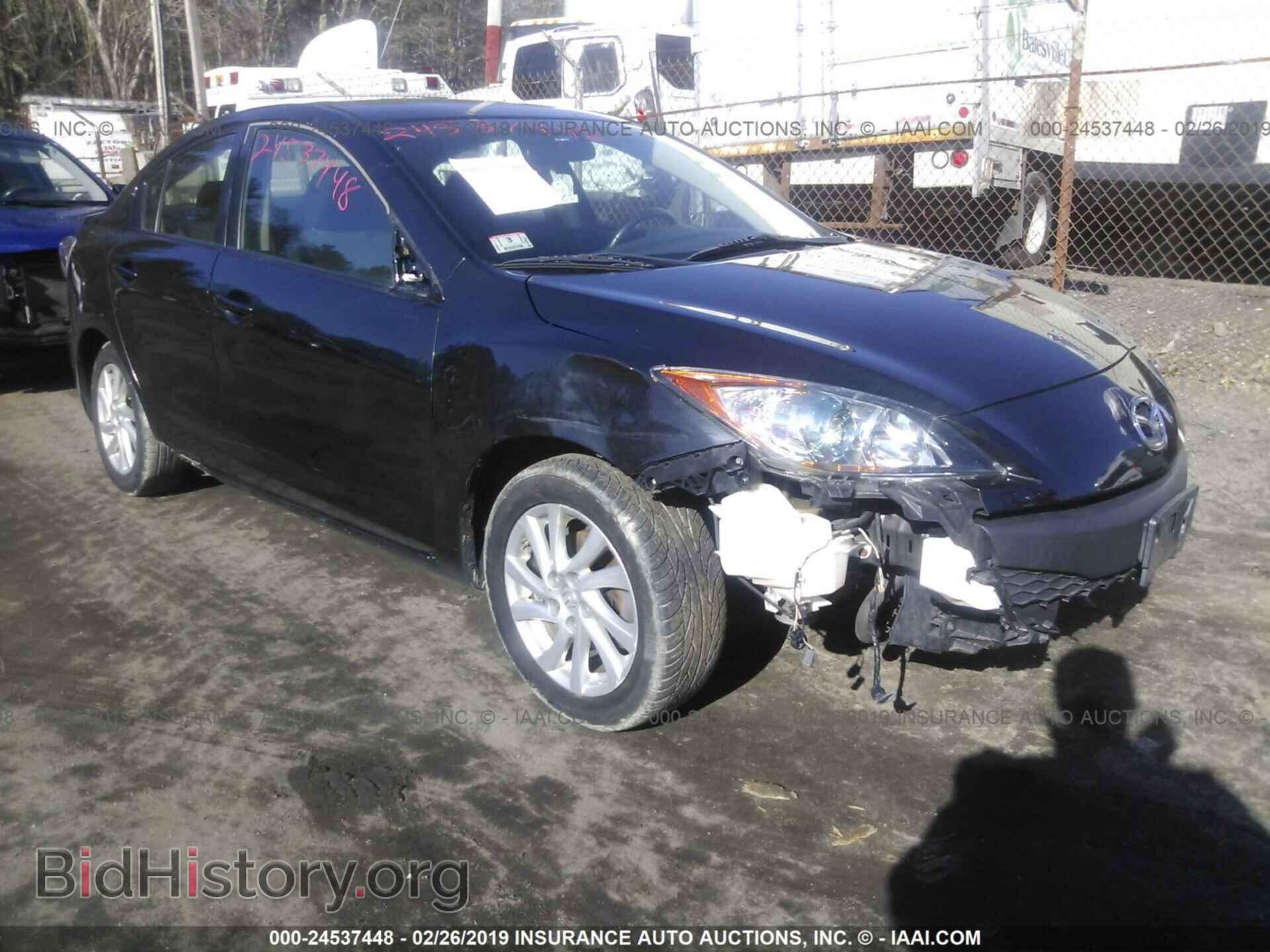 Фотография JM1BL1V87C1582309 - MAZDA 3 2012