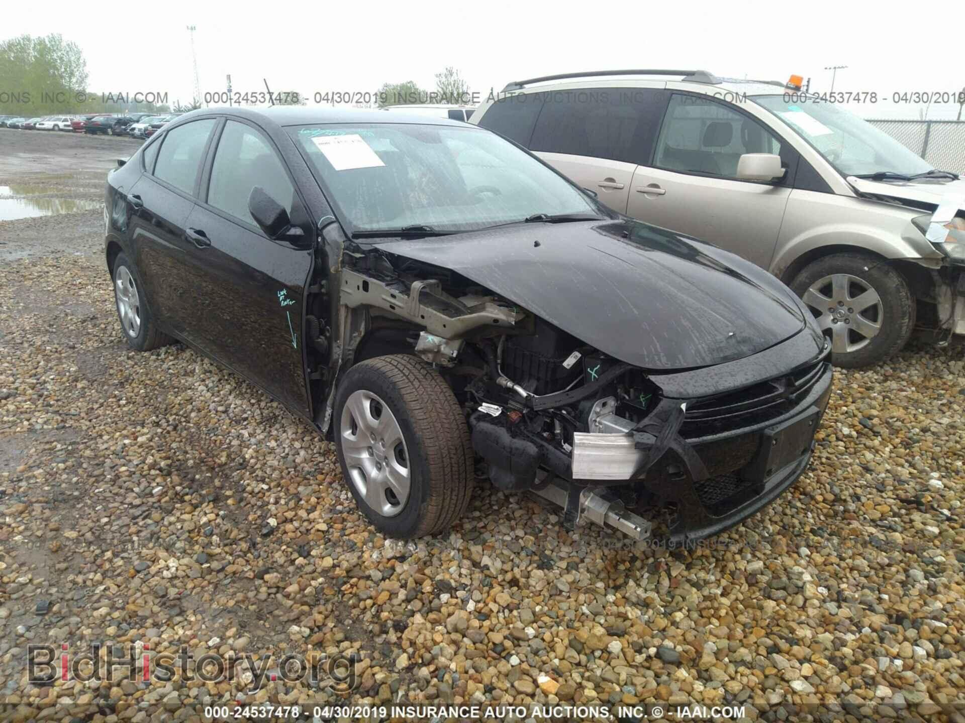 Фотография 1C3CDFAA6FD331067 - DODGE DART 2015