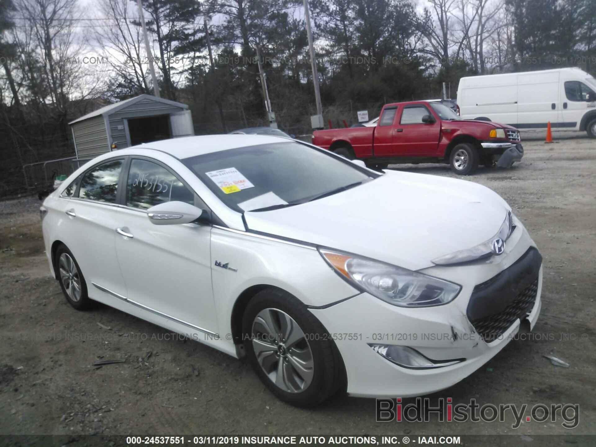 Photo KMHEC4A40DA075556 - HYUNDAI SONATA 2013