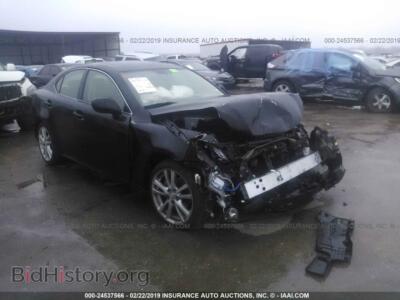 2006 Lexus IS 250, черный — VIN JTHBK262462019086, IAAI