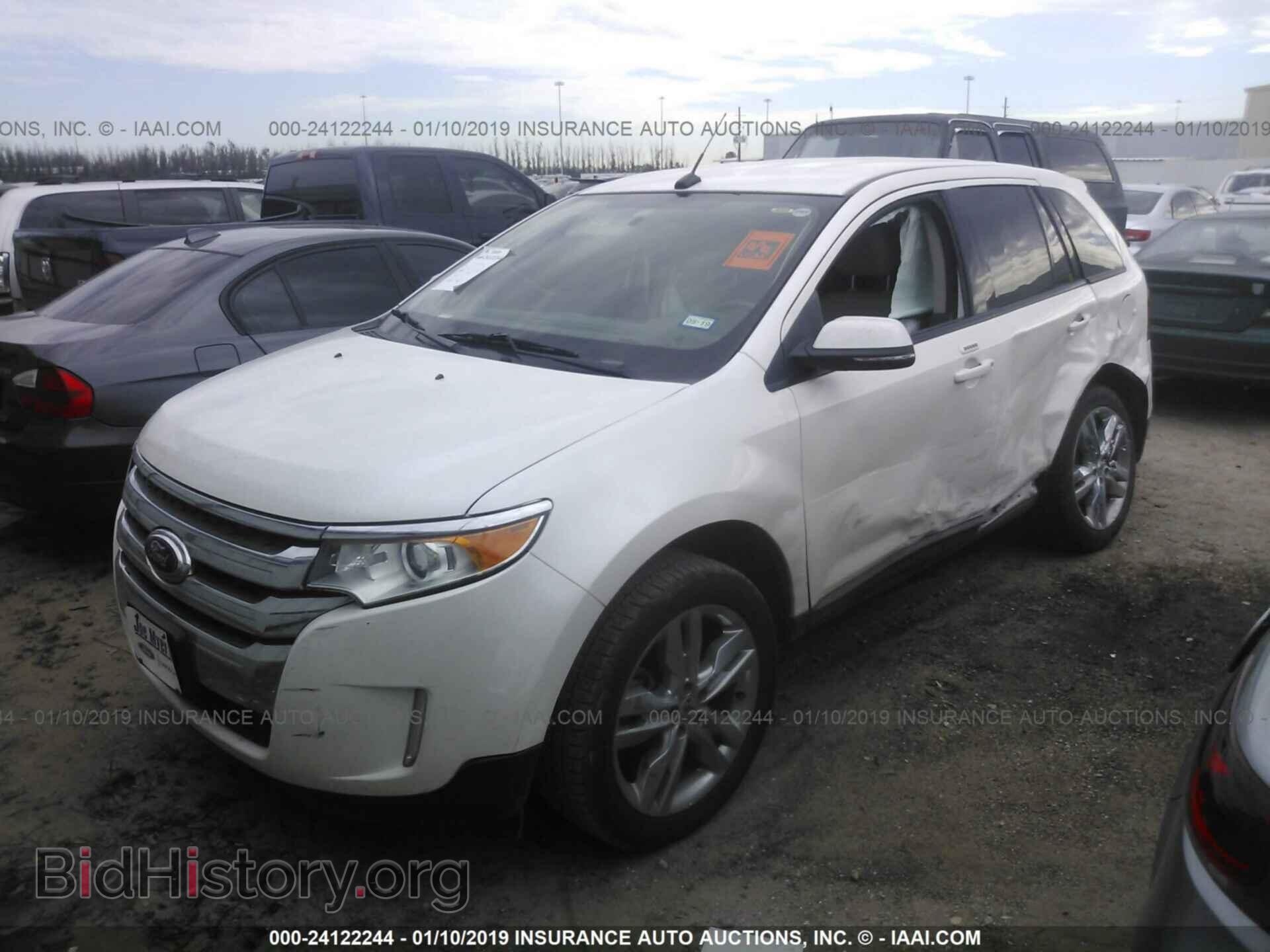2014 FORD EDGE - VIN: 2FMDK3JCXEBB74861 - Фото 2