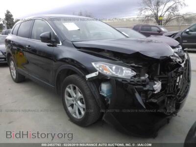 2013 Mazda CX-9 Touring, black — VIN JM3TB2CV2D0412945, IAAI
