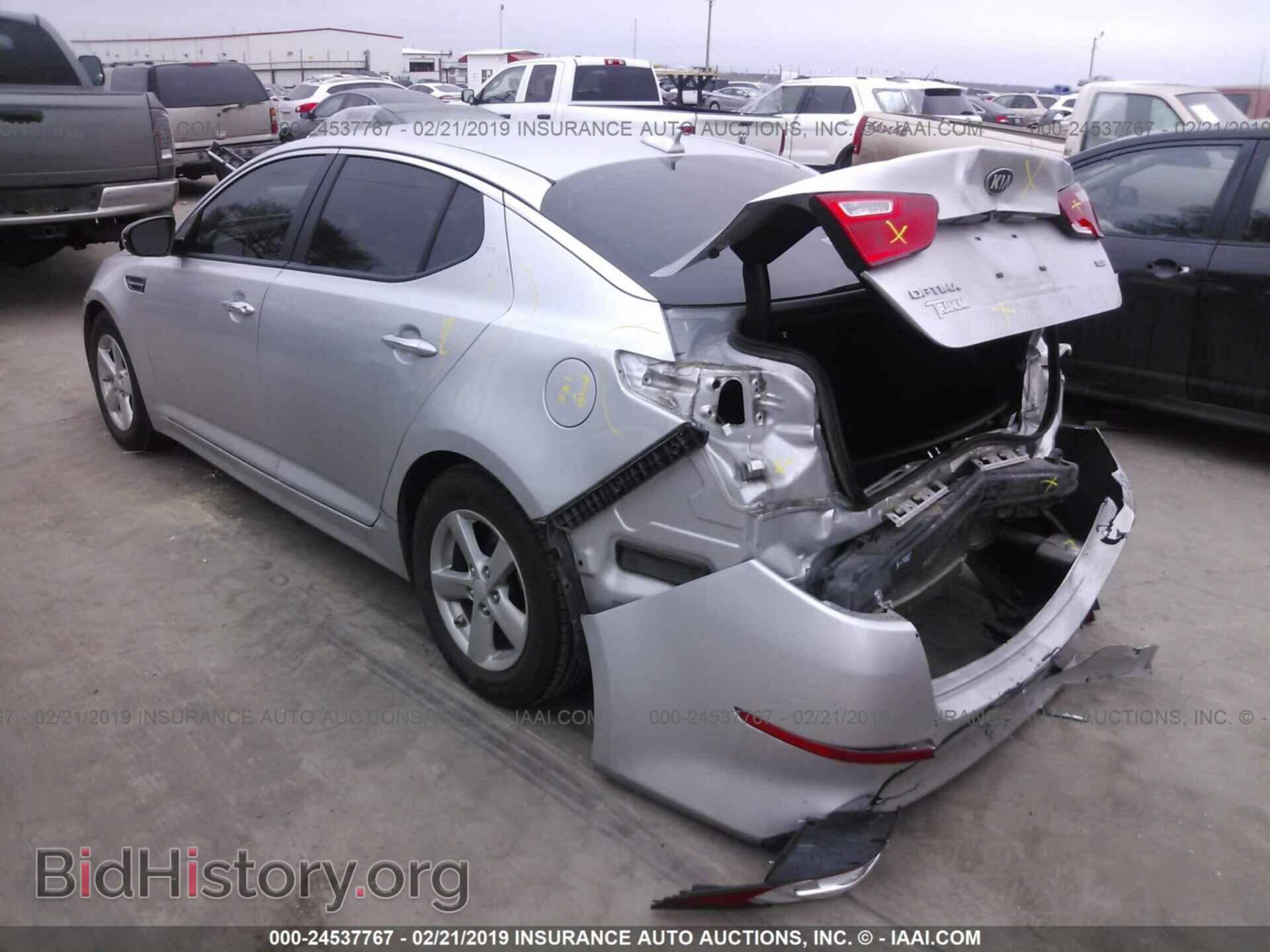2014 KIA OPTIMA - VIN: KNAGM4A71E5516459 - Фото 3