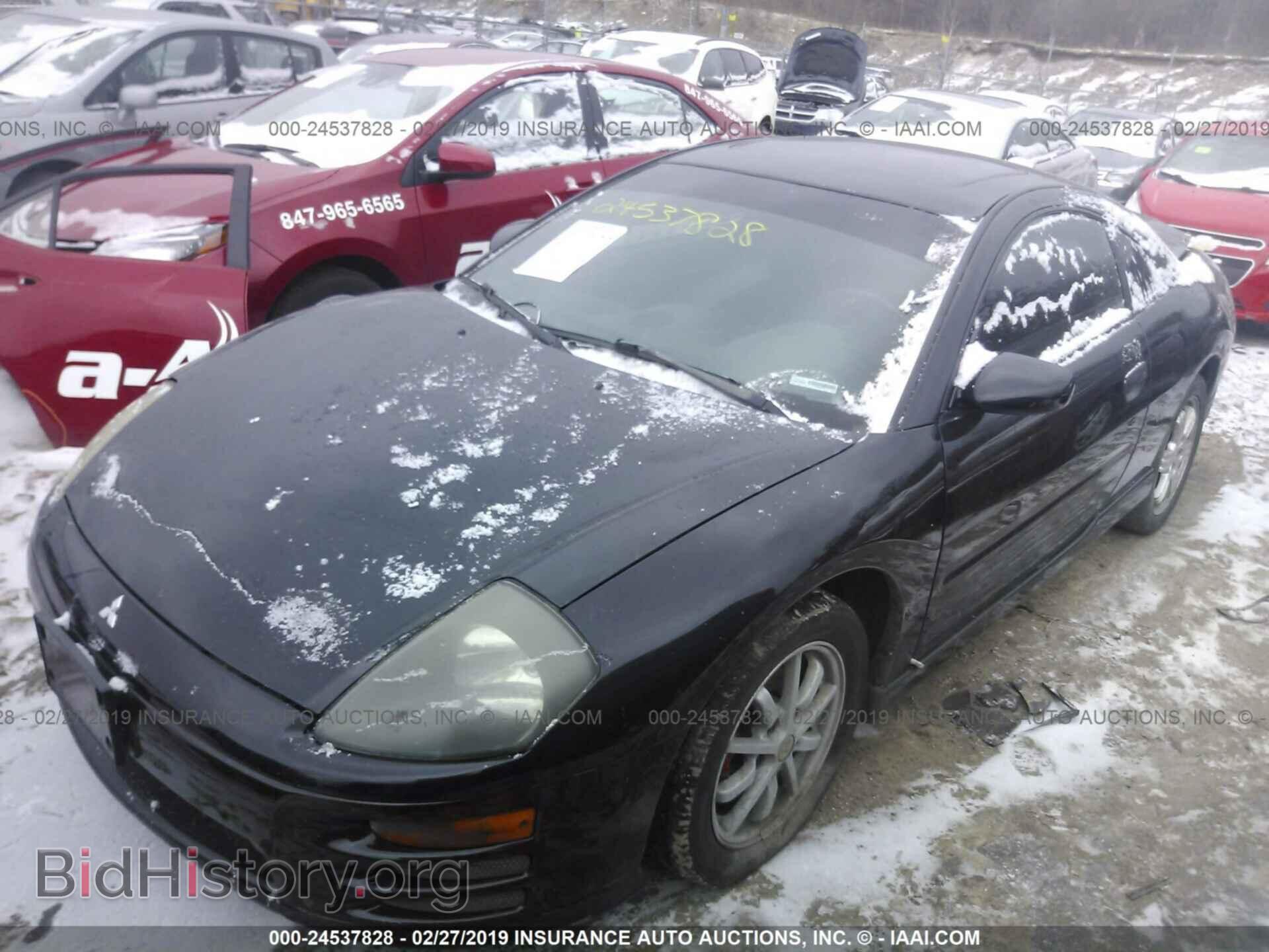 2001 MITSUBISHI ECLIPSE - VIN: 4A3AC84H81E072902 - Photo 2