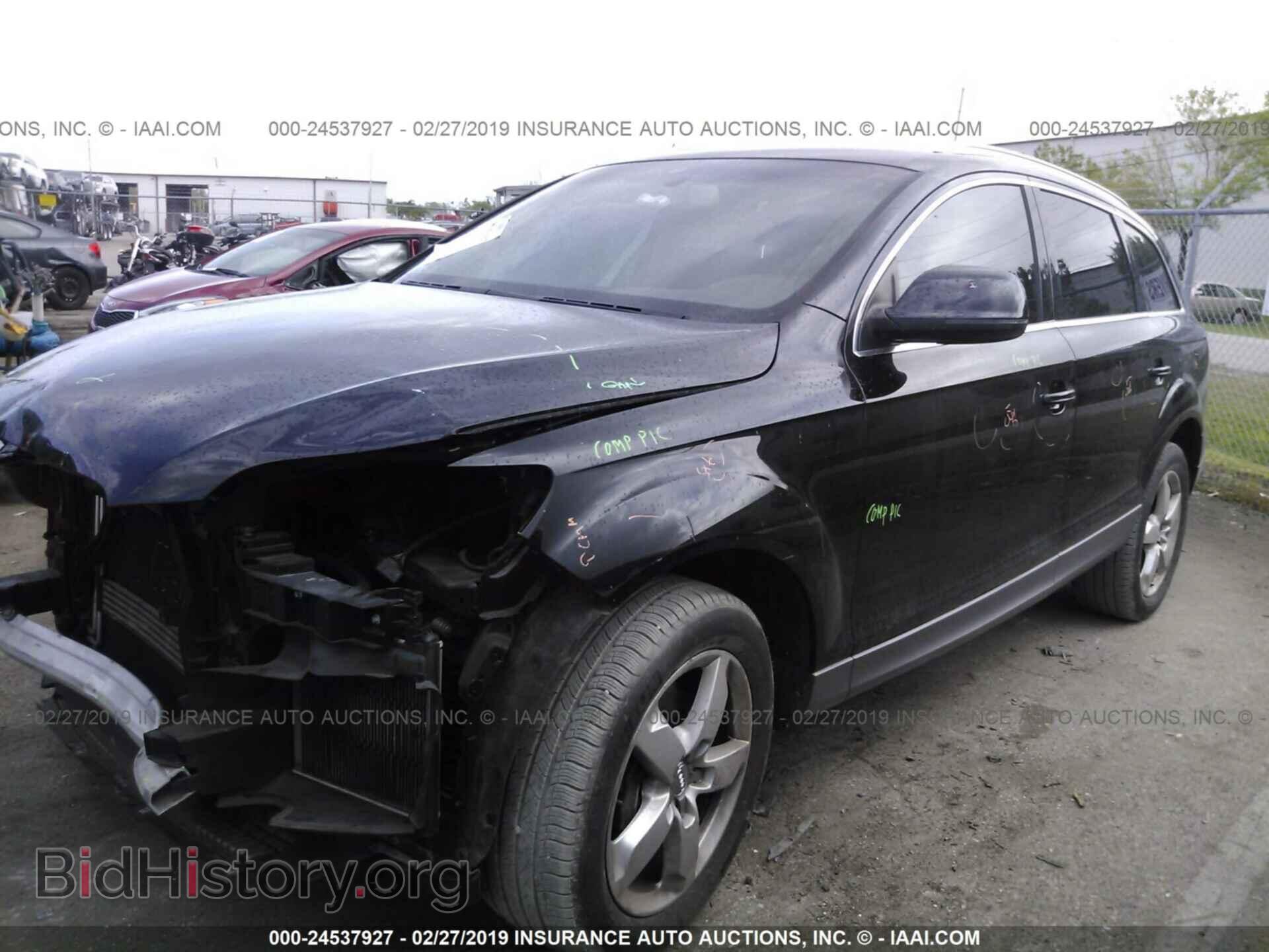 2012 AUDI Q7 - VIN: WA1LGAFE3CD003354 - Фото 2