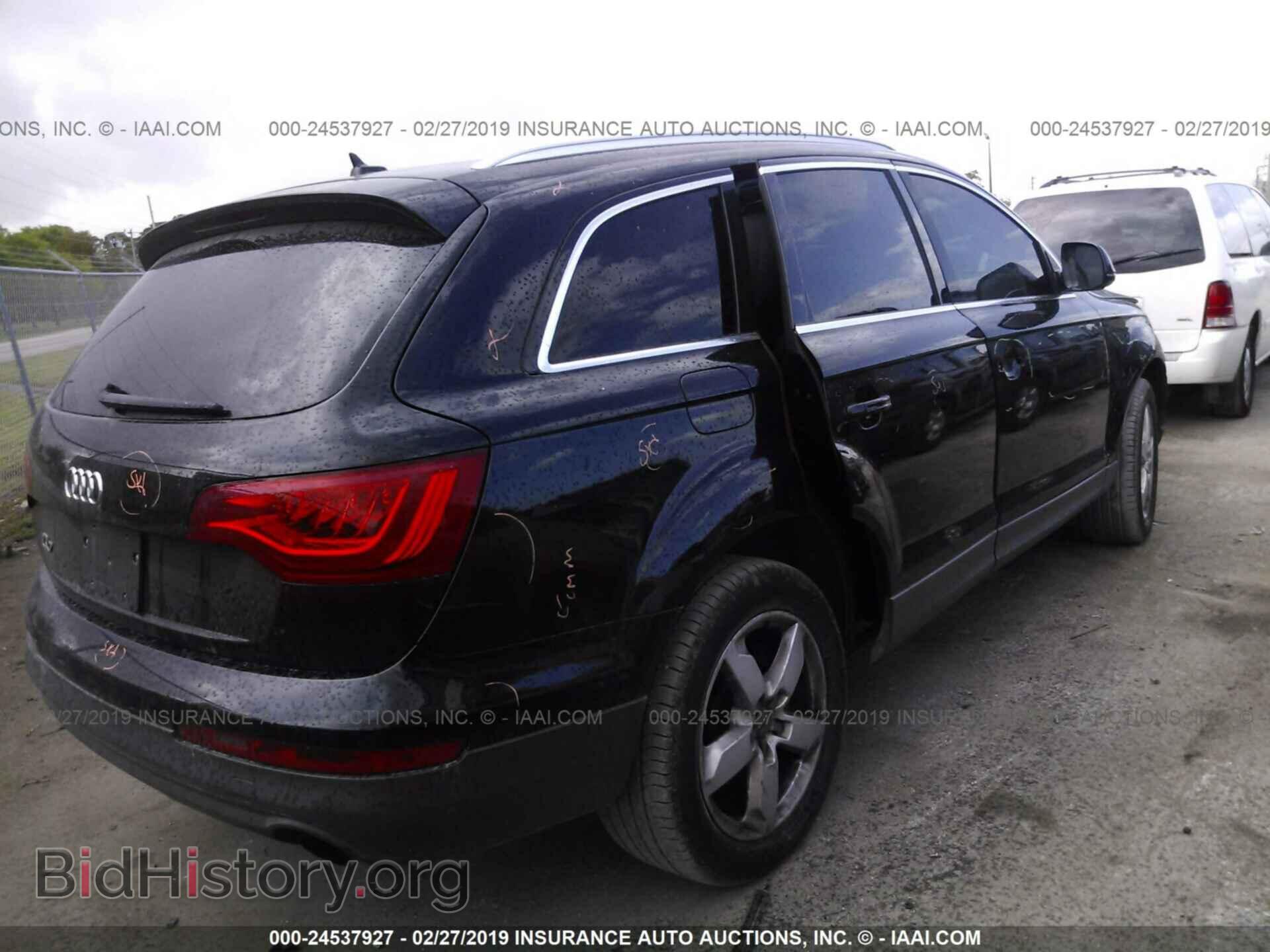 2012 AUDI Q7 - VIN: WA1LGAFE3CD003354 - Фото 4