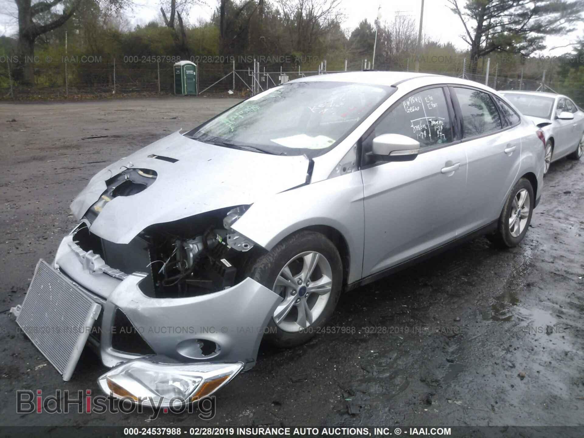 2014 FORD FOCUS - VIN: 1FADP3F22EL103178 - Фото 2