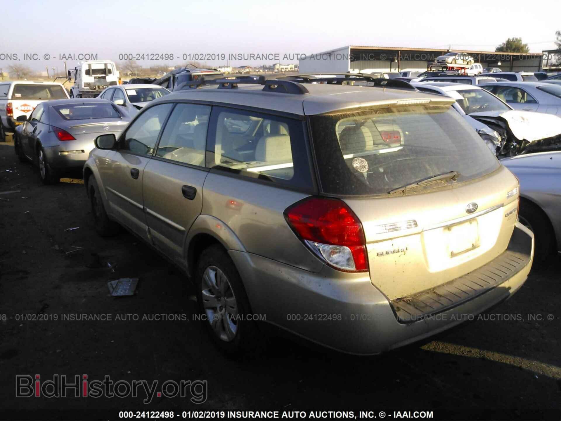 2008 SUBARU OUTBACK - VIN: 4S4BP60C287326883 - Фото 3
