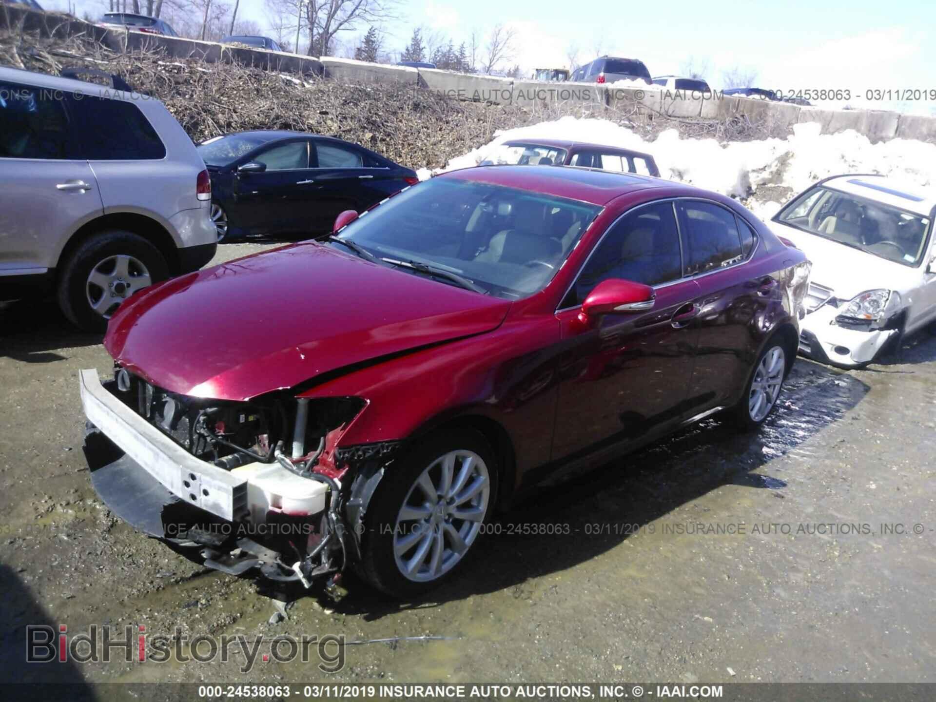 2008 LEXUS IS - VIN: JTHCK262682020411 - Фото 2